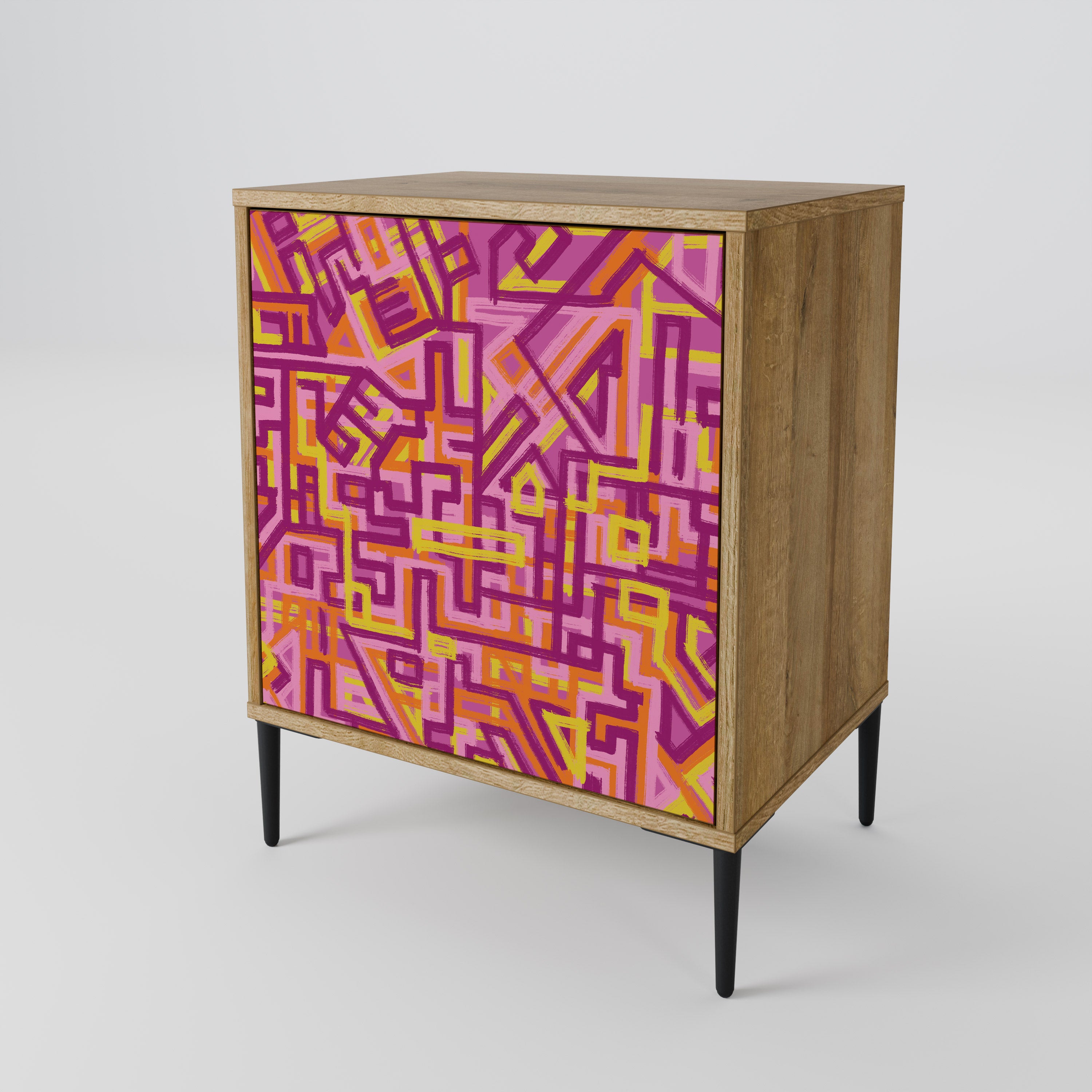 LOVELY MEMORIES Komoda 1-drzwiowa korpus Dąb Riva