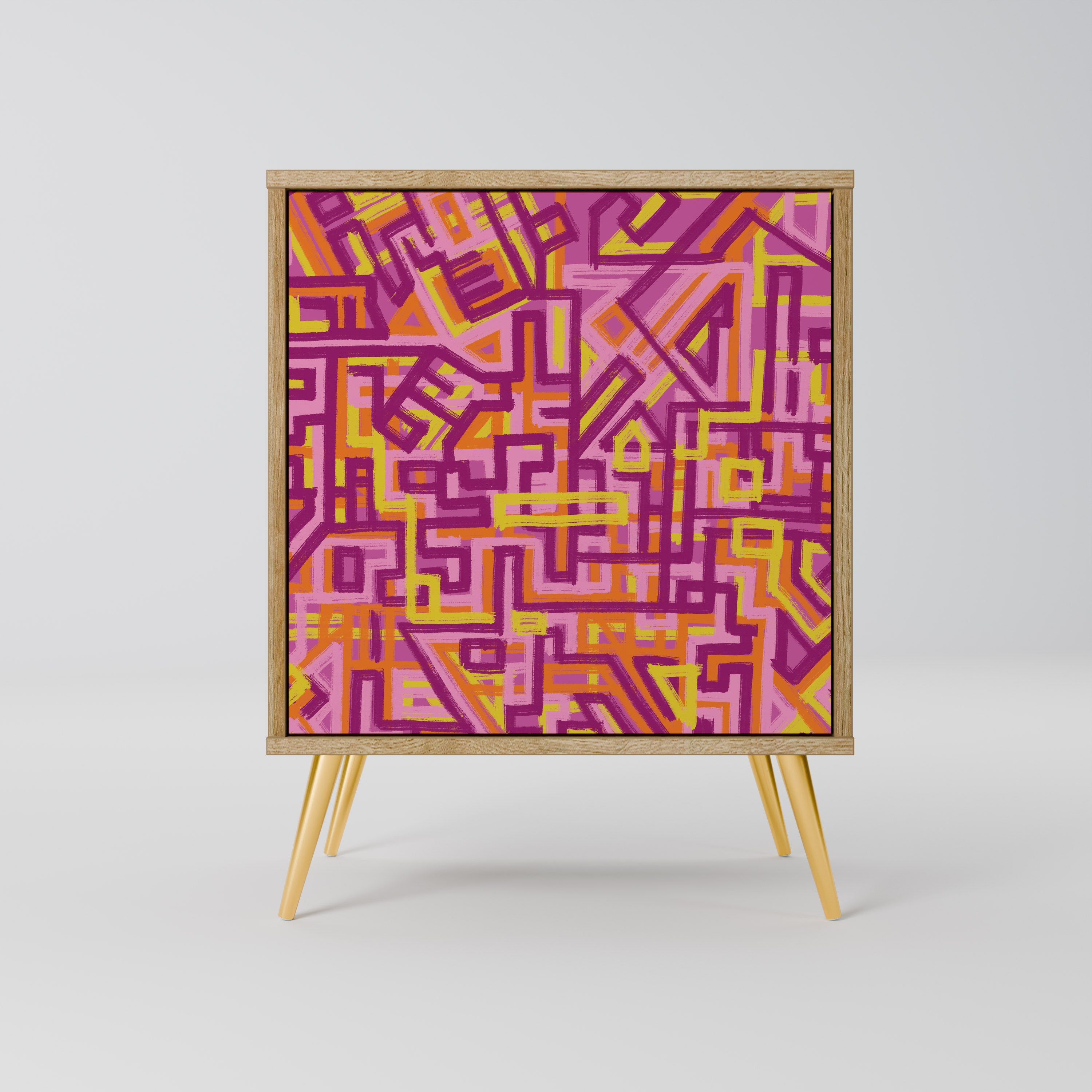 LOVELY MEMORIES Komoda 1-drzwiowa korpus Dąb Riva