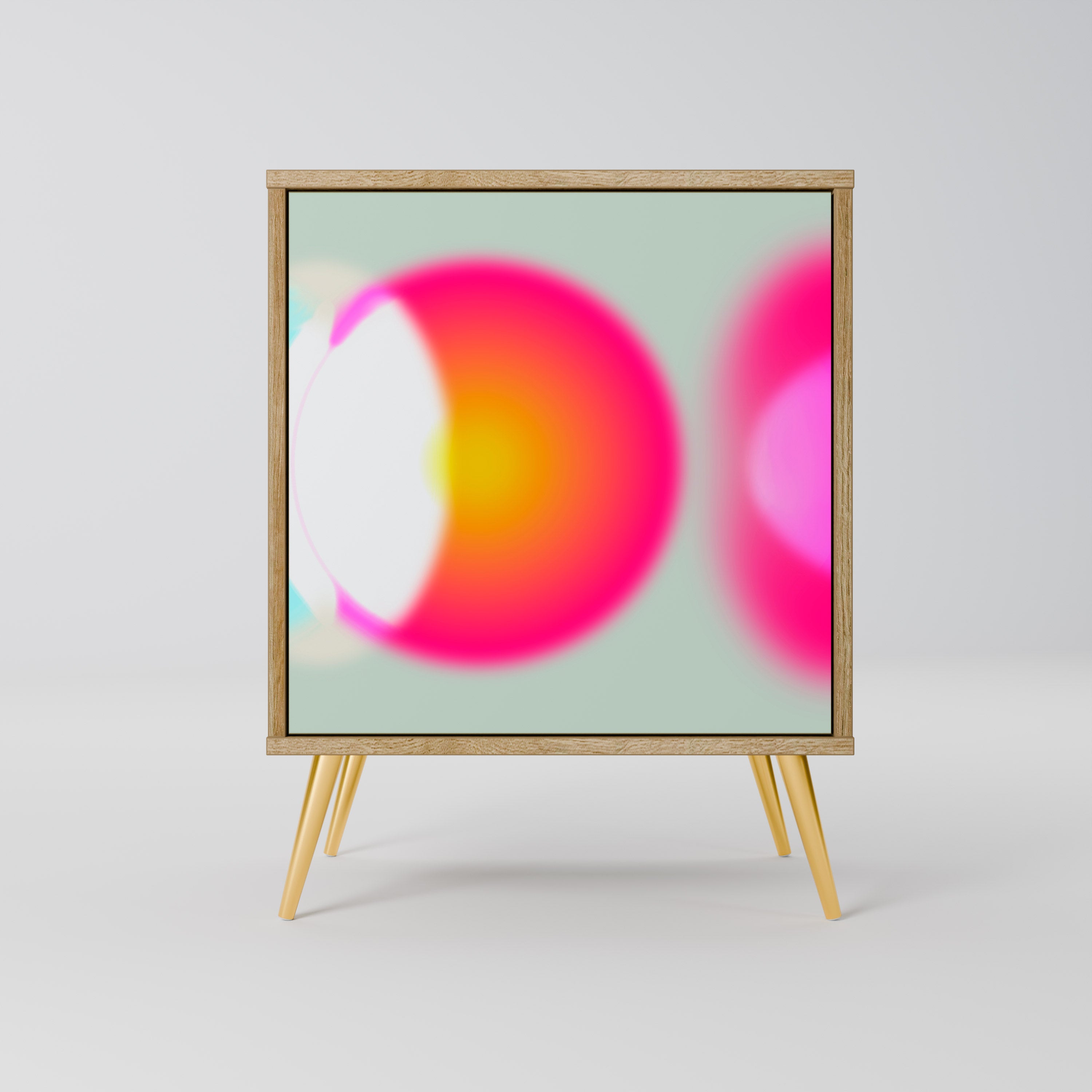 SYMPHONY OF COLORS Komoda 1-drzwiowa korpus Dąb Riva