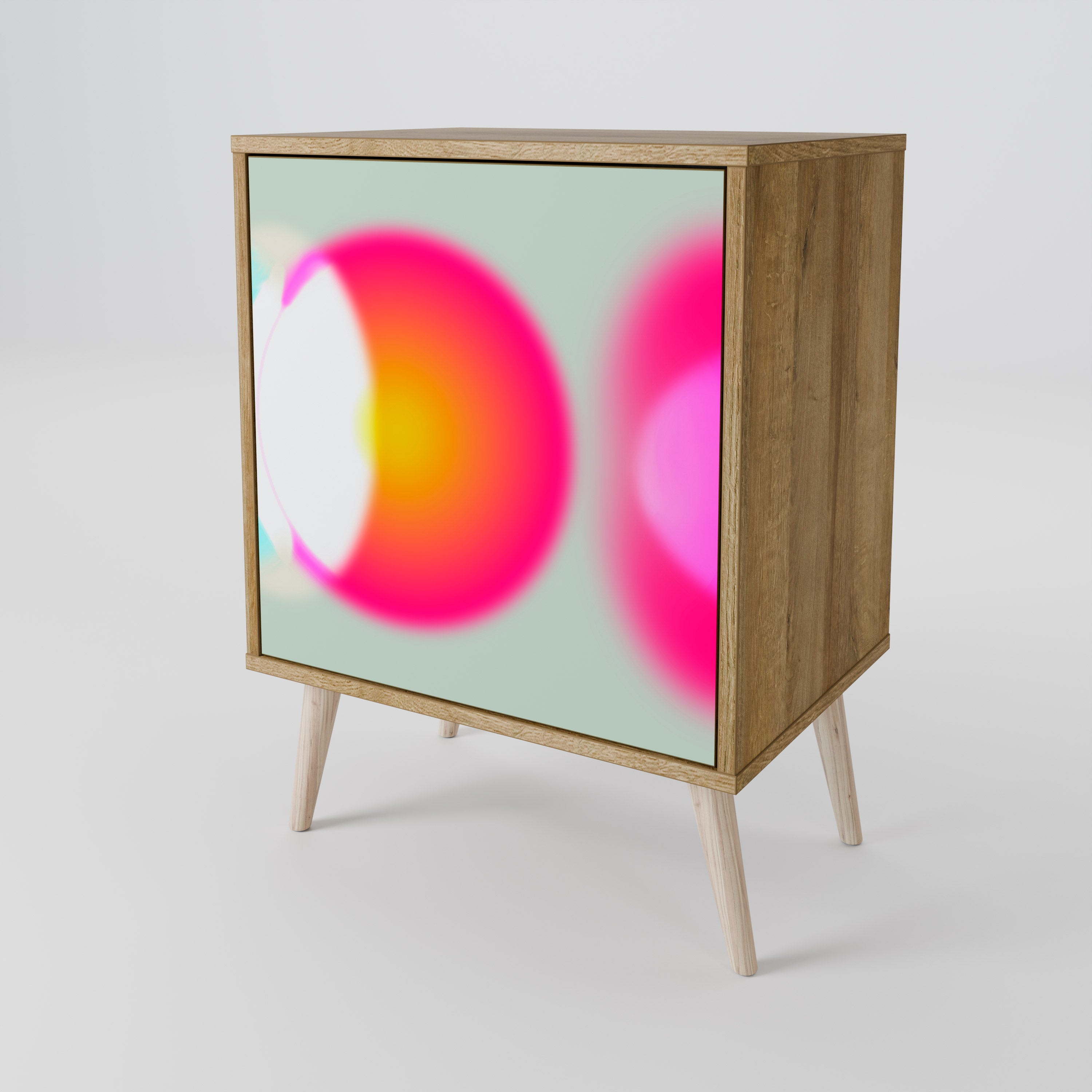 SYMPHONY OF COLORS Komoda 1-drzwiowa korpus Dąb Riva