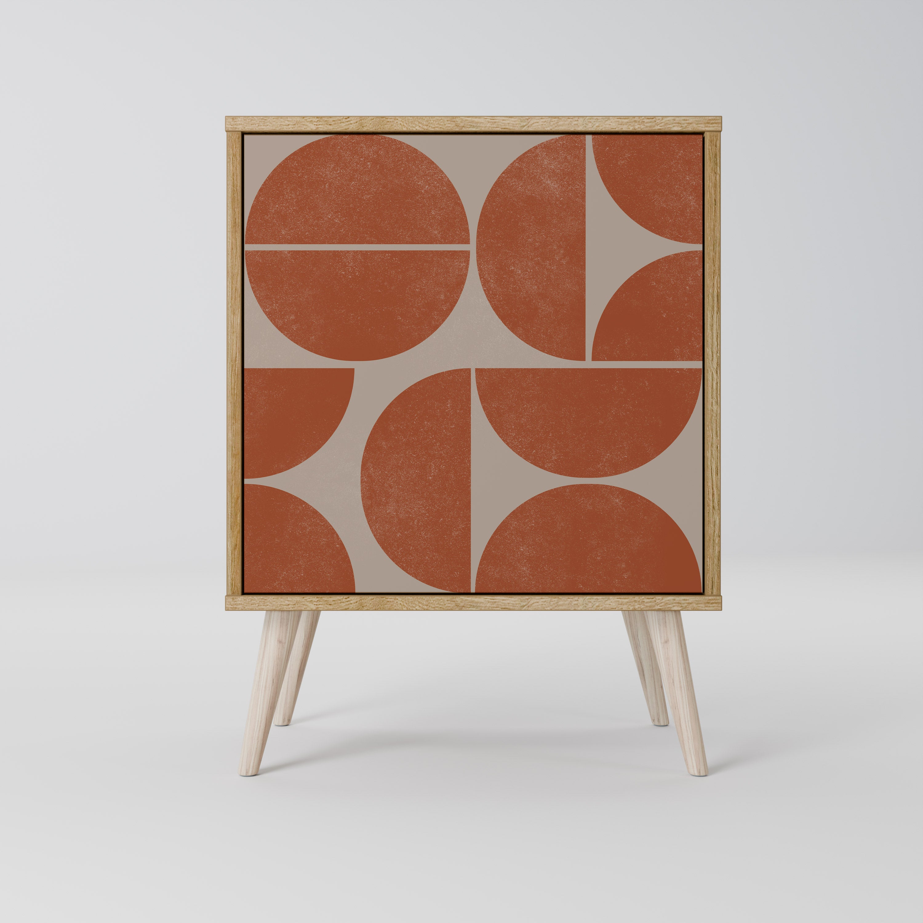 REPETITION COMPULSION Komoda 1-drzwiowa korpus Dąb Riva