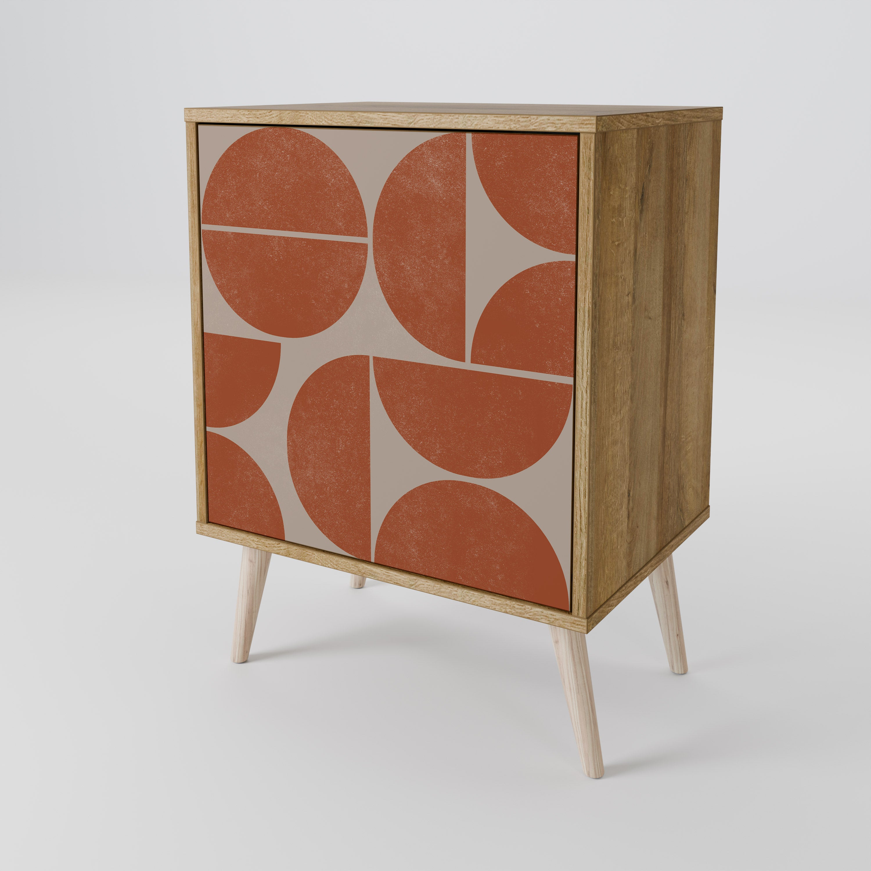 REPETITION COMPULSION Komoda 1-drzwiowa korpus Dąb Riva