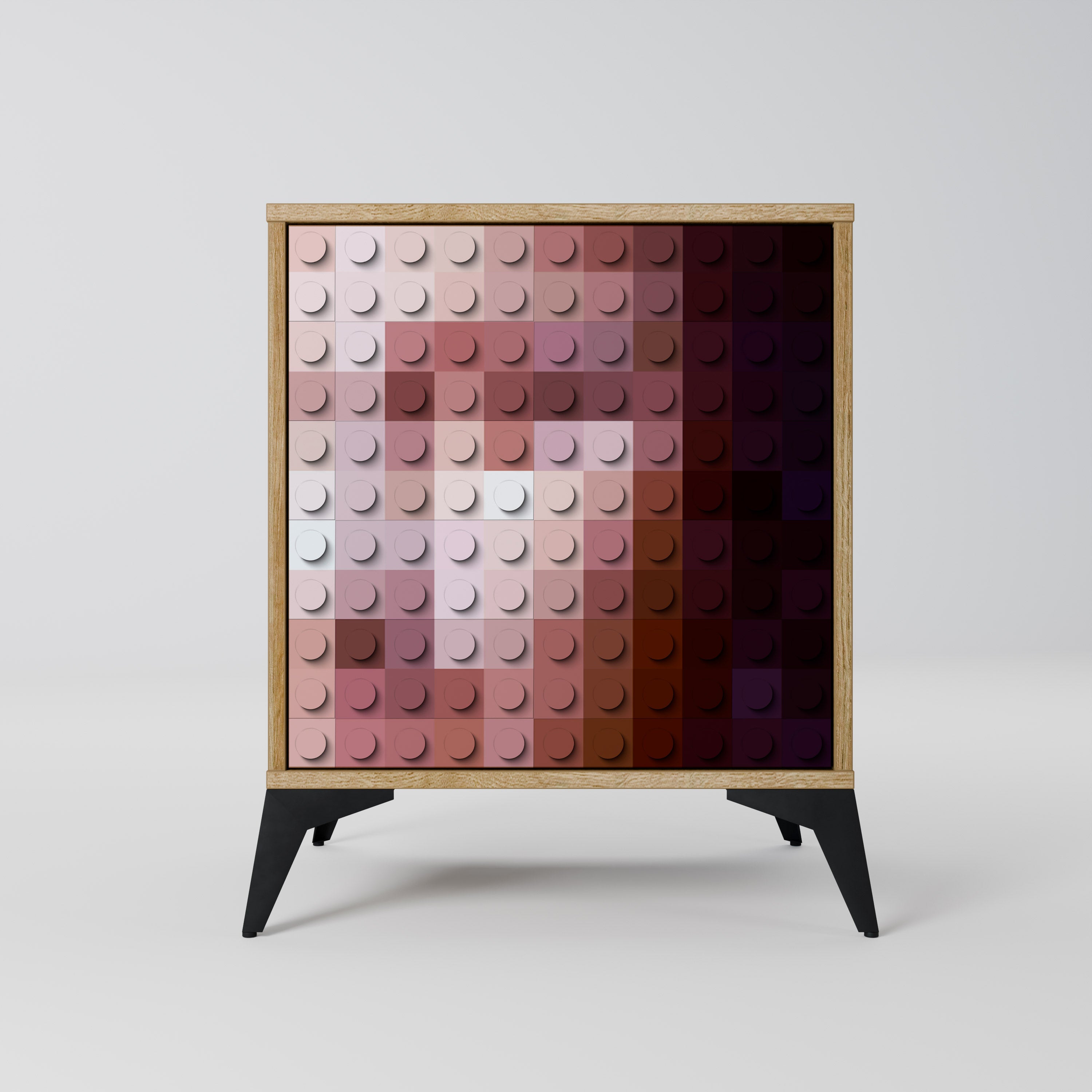 CONSTRUCTIVE ART Komoda 1-drzwiowa korpus Dąb Riva