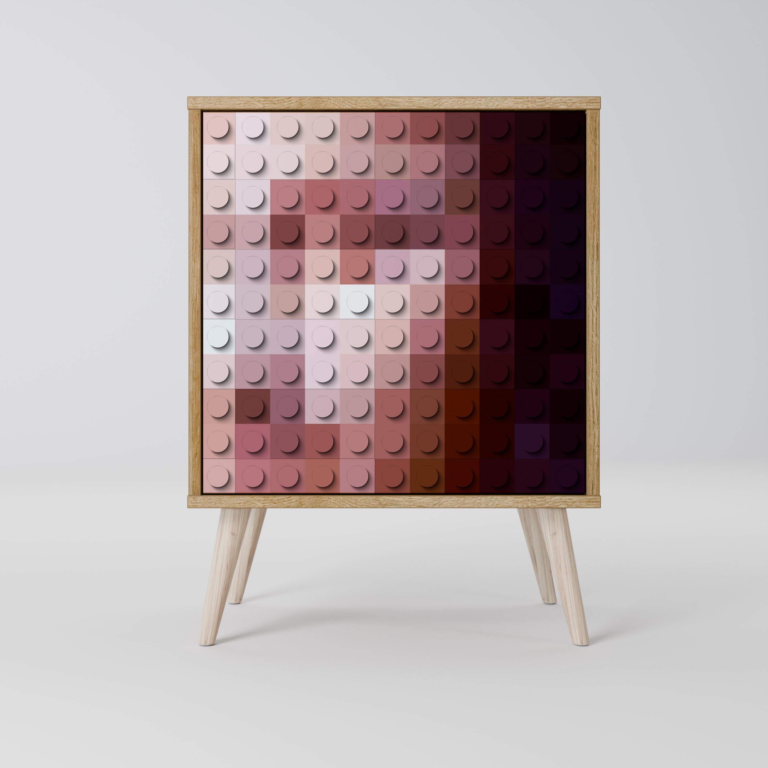 CONSTRUCTIVE ART Komoda 1-drzwiowa korpus Dąb Riva