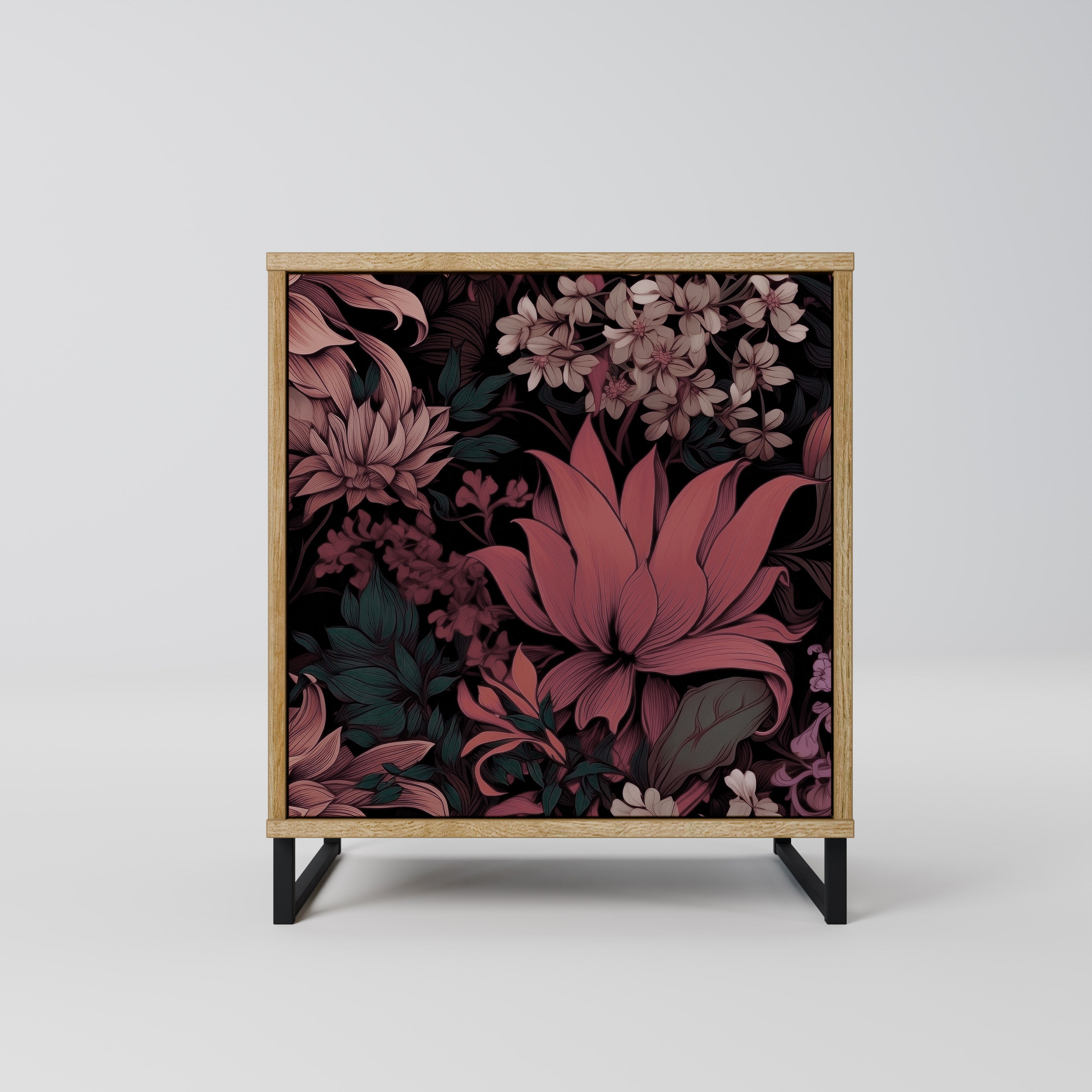 FLORAL WHISPER Komoda 1-drzwiowa korpus Dąb Riva