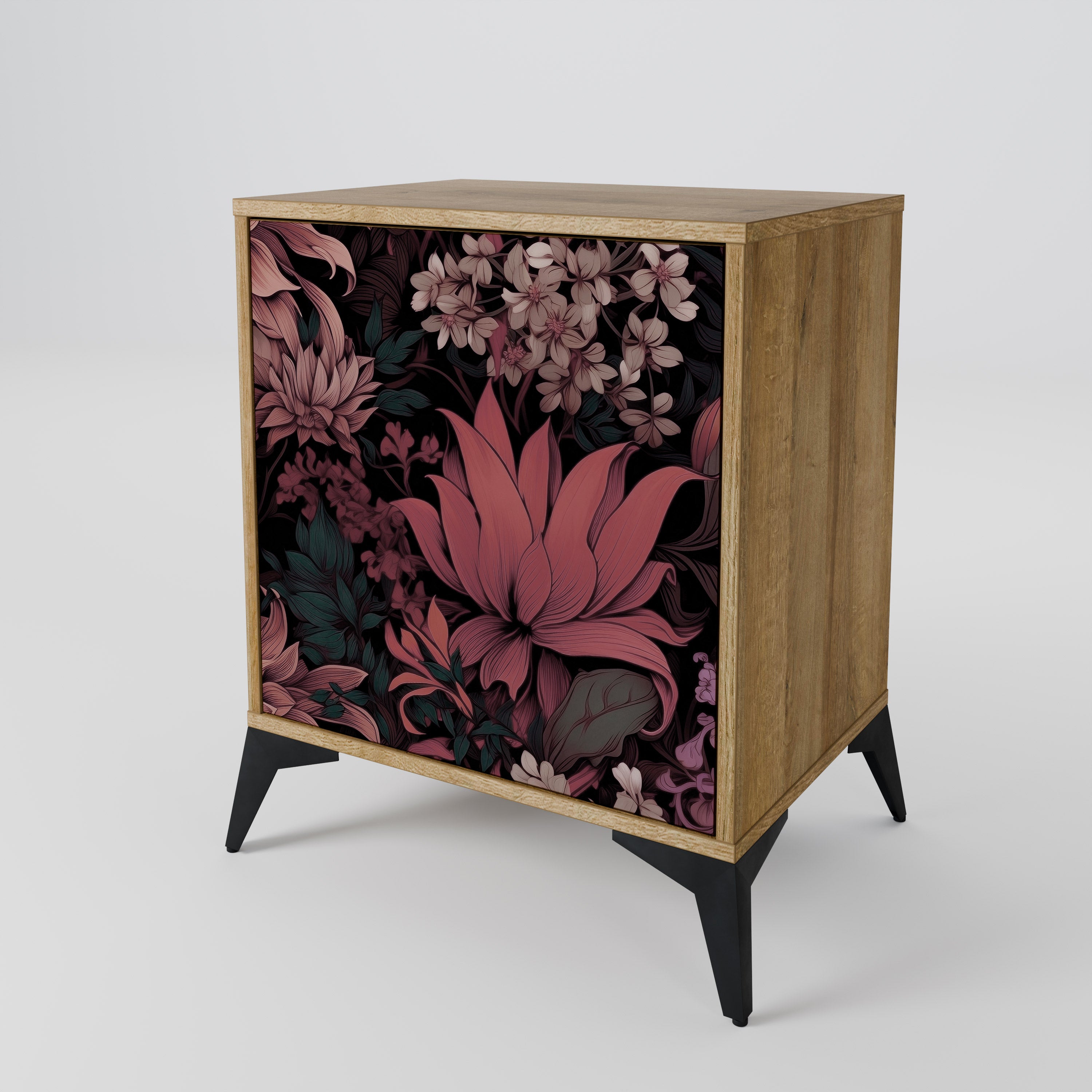 FLORAL WHISPER Komoda 1-drzwiowa korpus Dąb Riva
