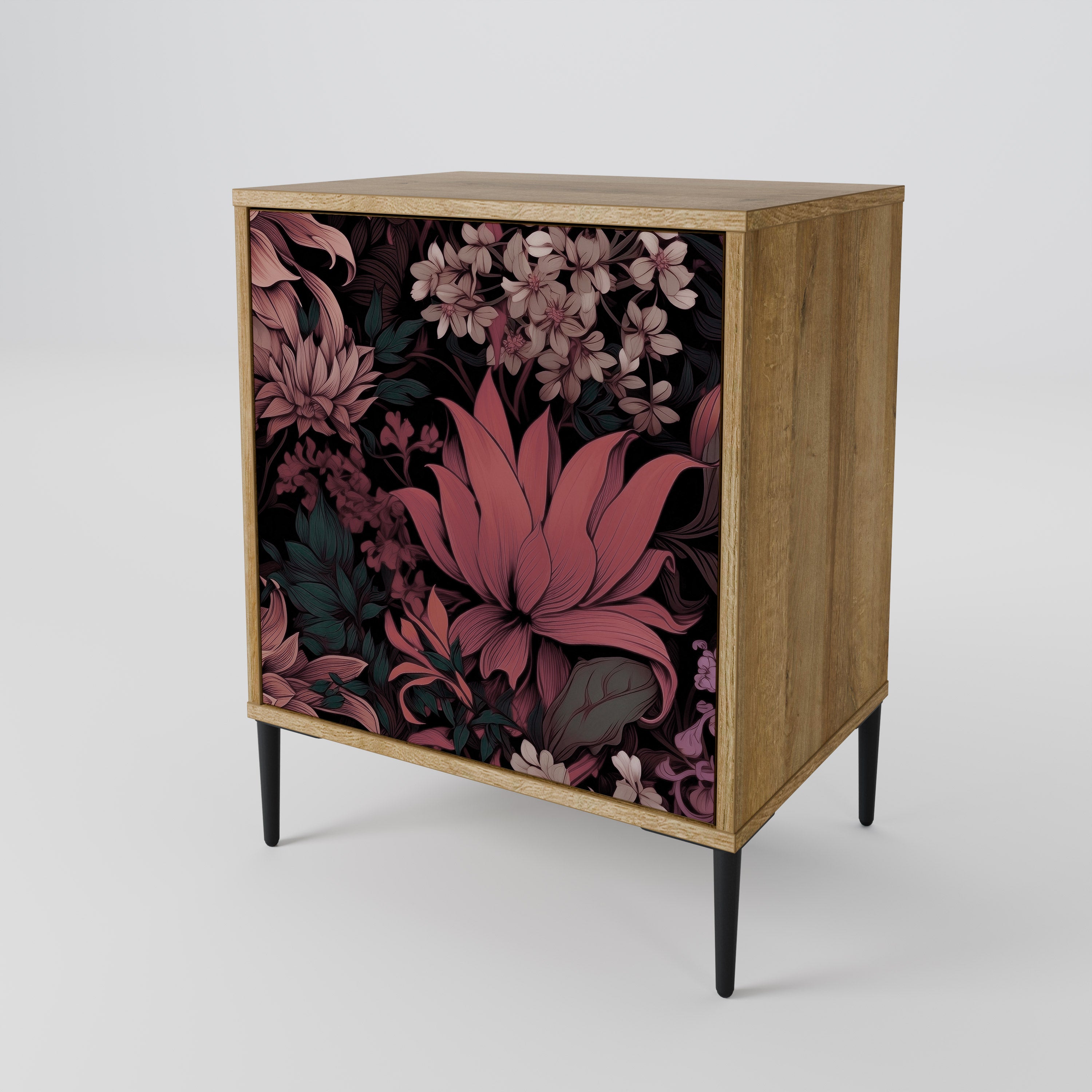FLORAL WHISPER Komoda 1-drzwiowa korpus Dąb Riva