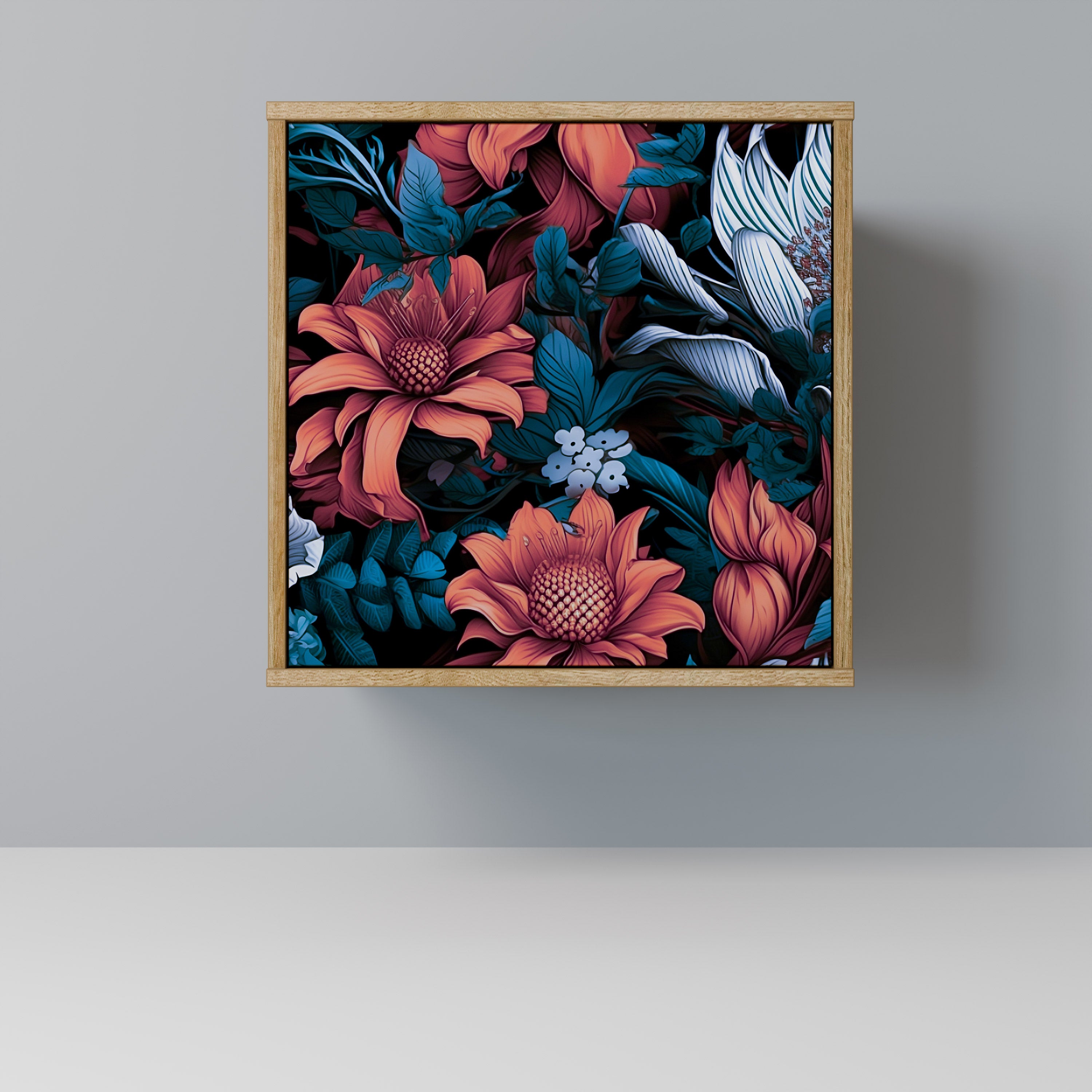 ETHEREAL BLOSSOMS Komoda 1-drzwiowa korpus Dąb Riva