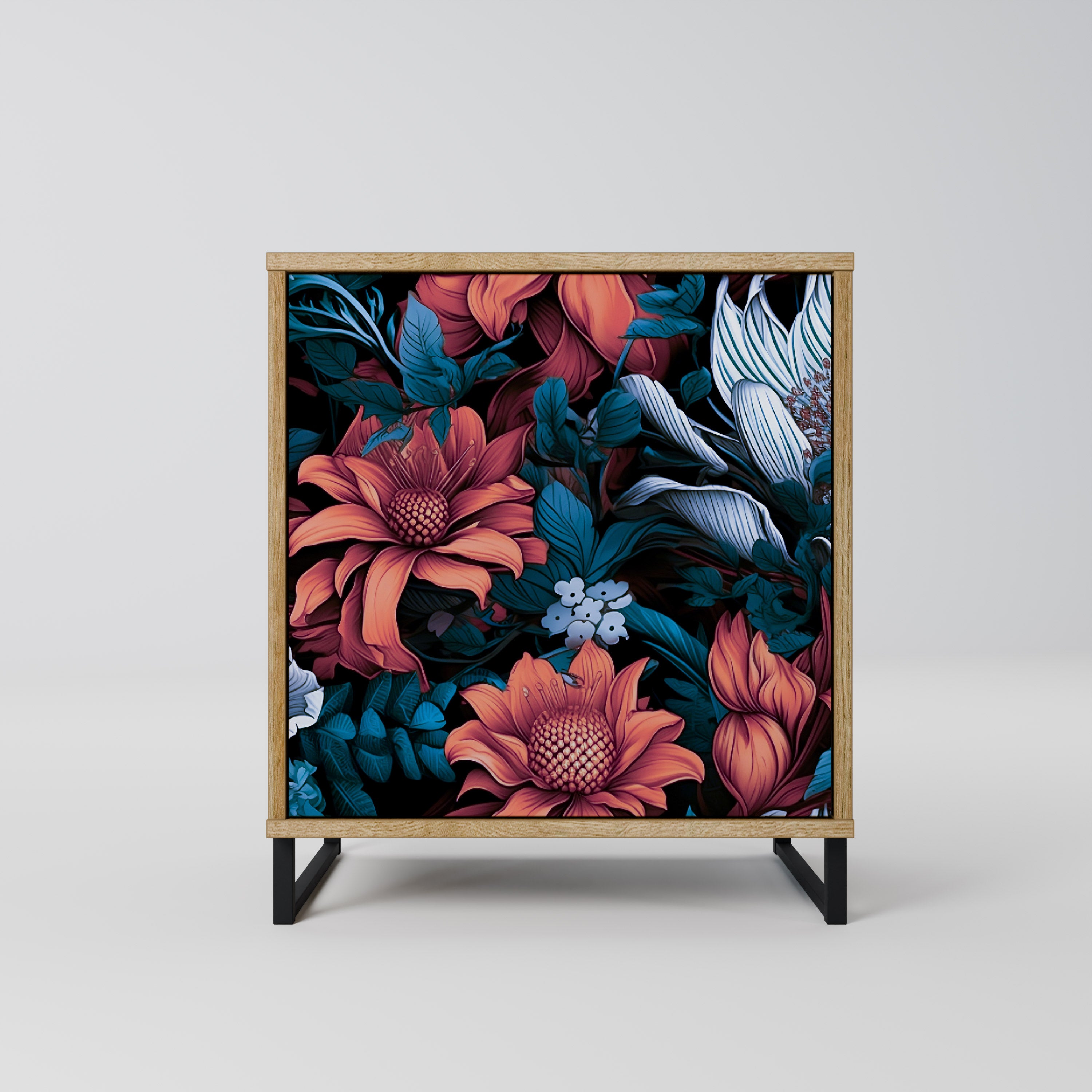 ETHEREAL BLOSSOMS Komoda 1-drzwiowa korpus Dąb Riva