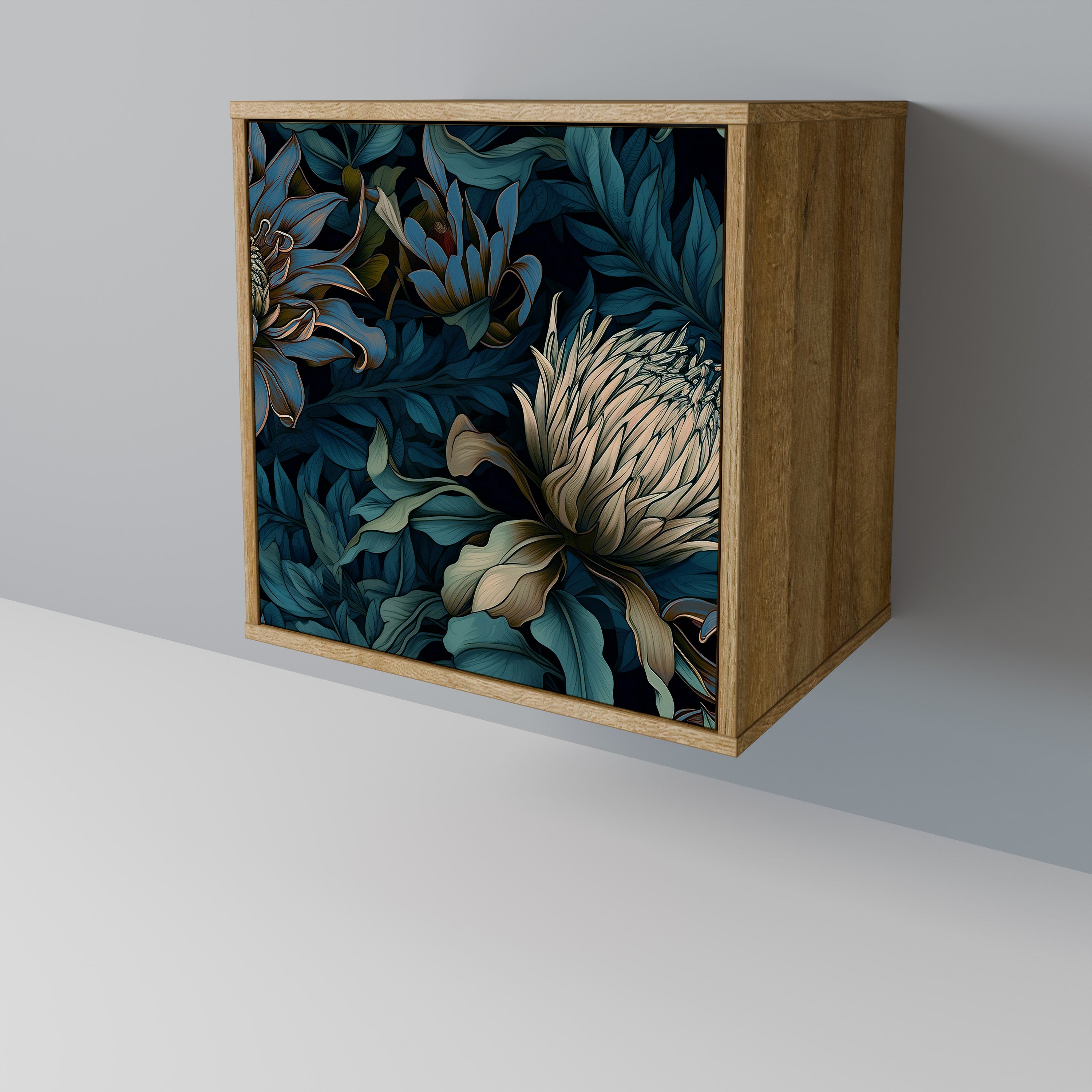 TWILIGHT BLOOM Komoda 1-drzwiowa korpus Dąb Riva