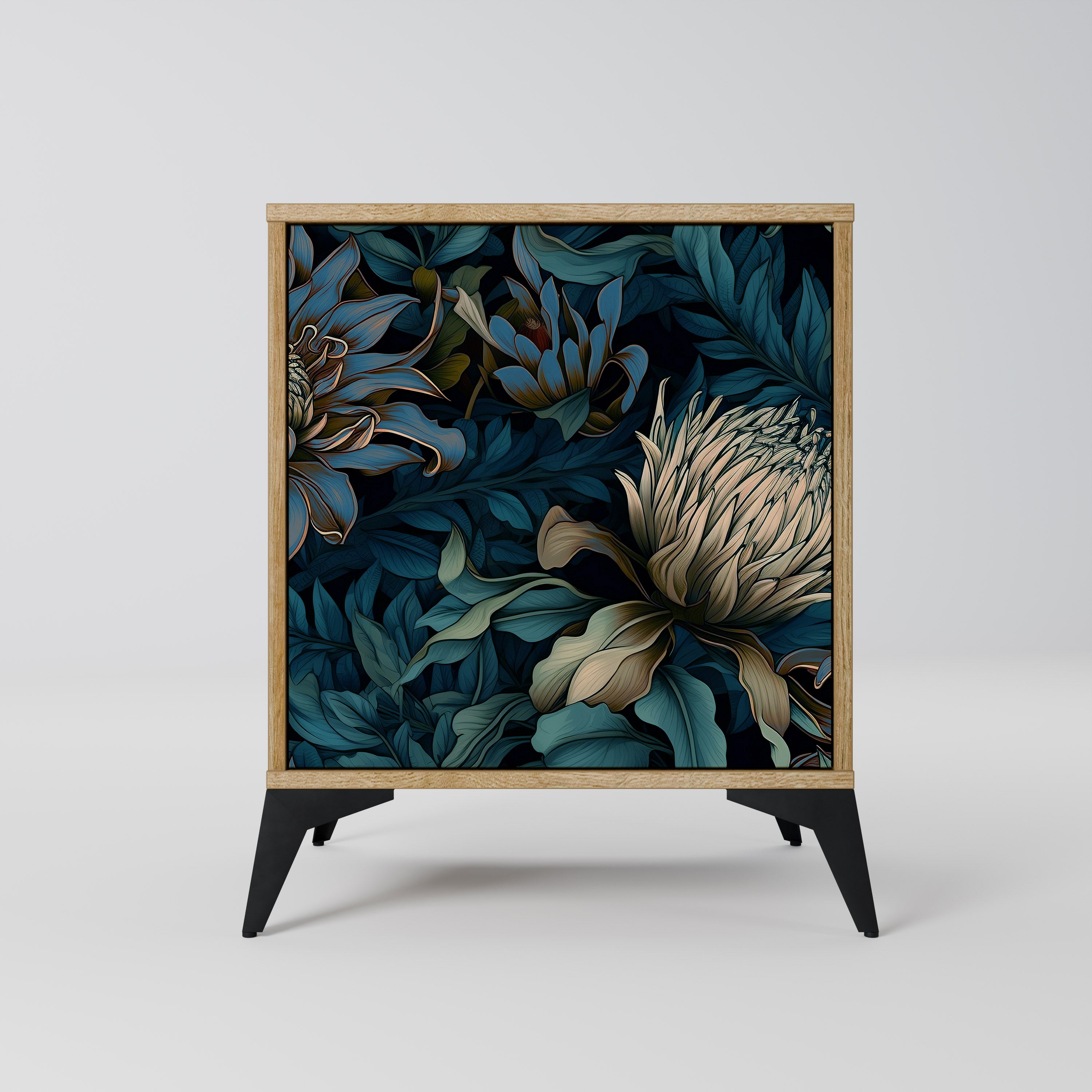 TWILIGHT BLOOM Komoda 1-drzwiowa korpus Dąb Riva