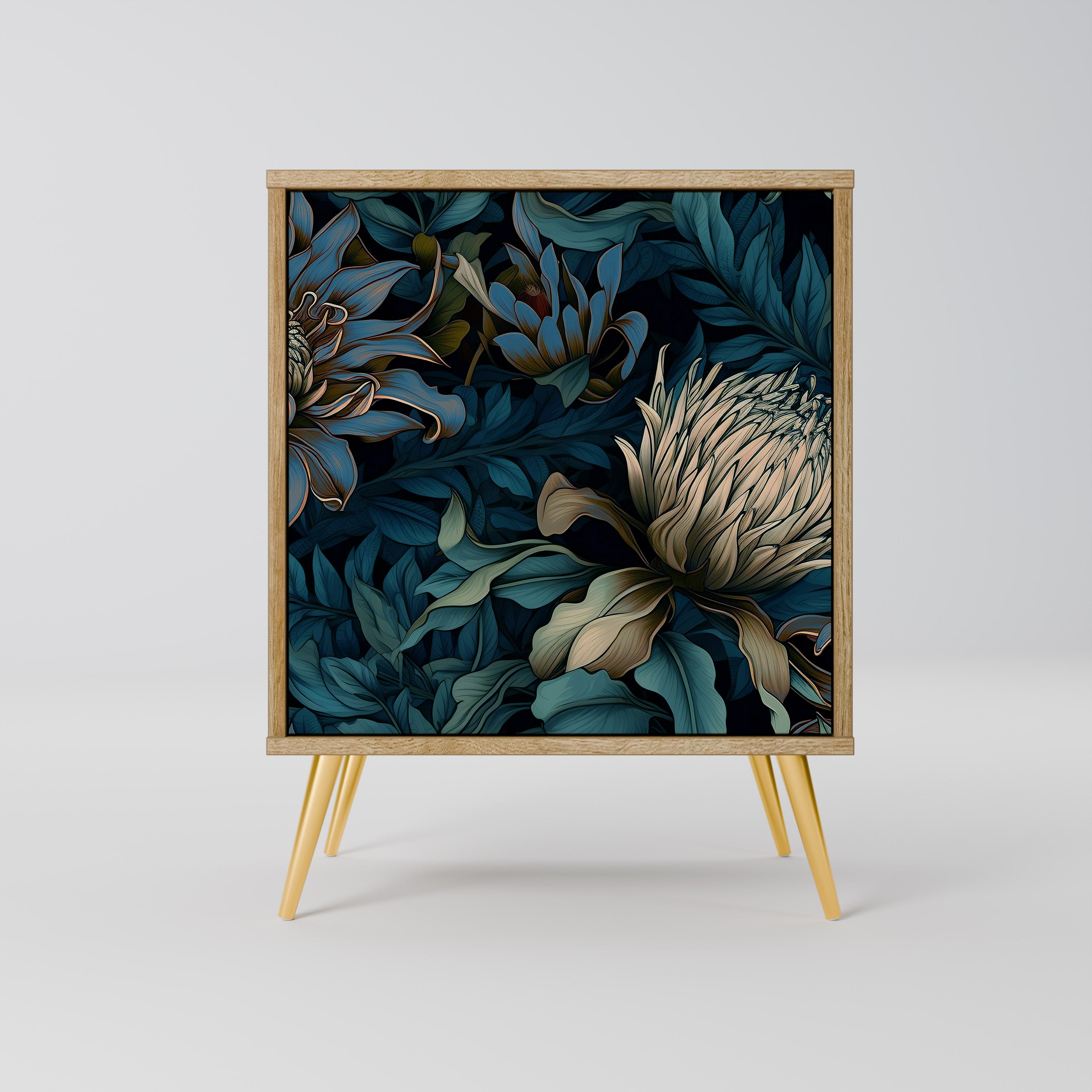 TWILIGHT BLOOM Komoda 1-drzwiowa korpus Dąb Riva