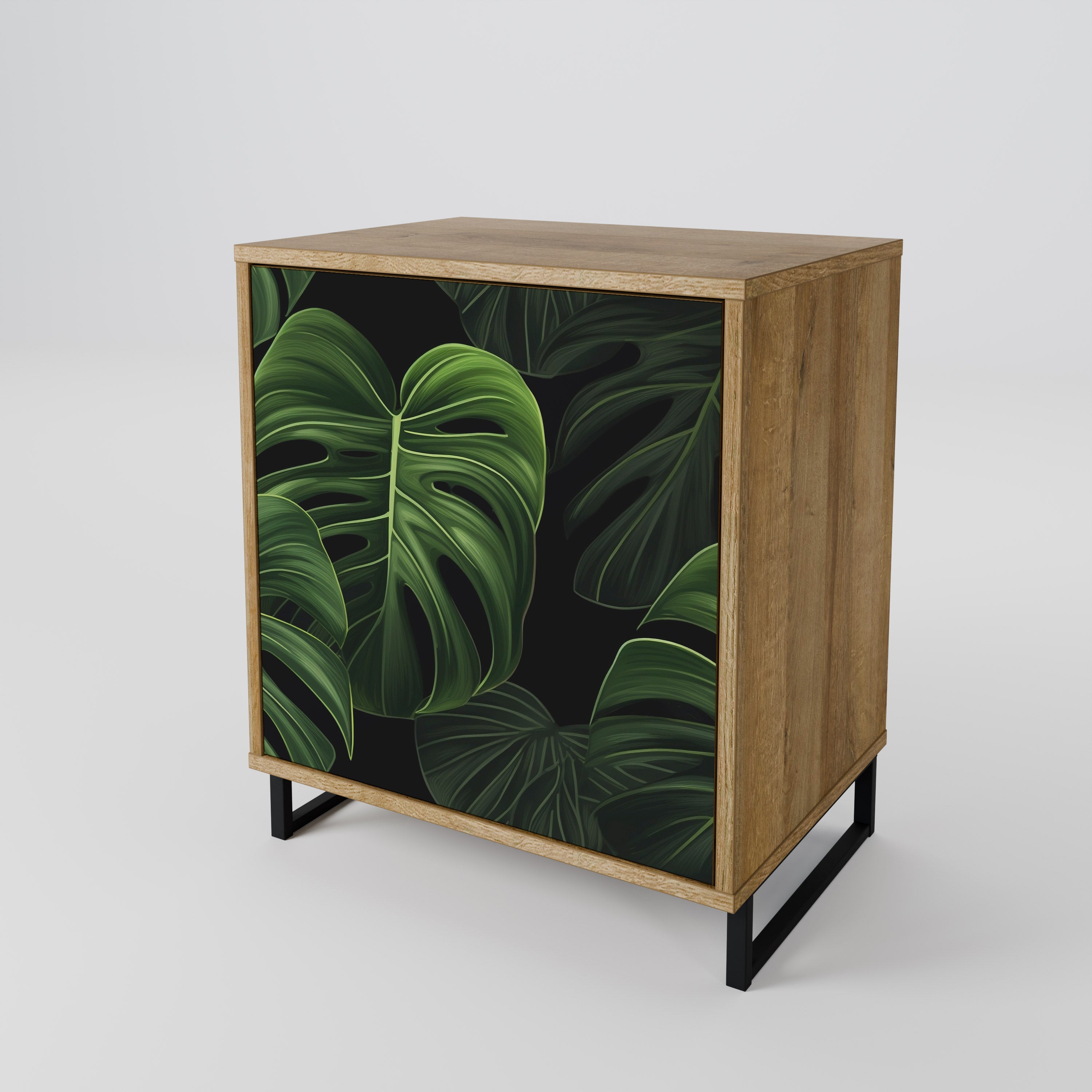 INFINITE MONSTERA Komoda 1-drzwiowa korpus Dąb Riva