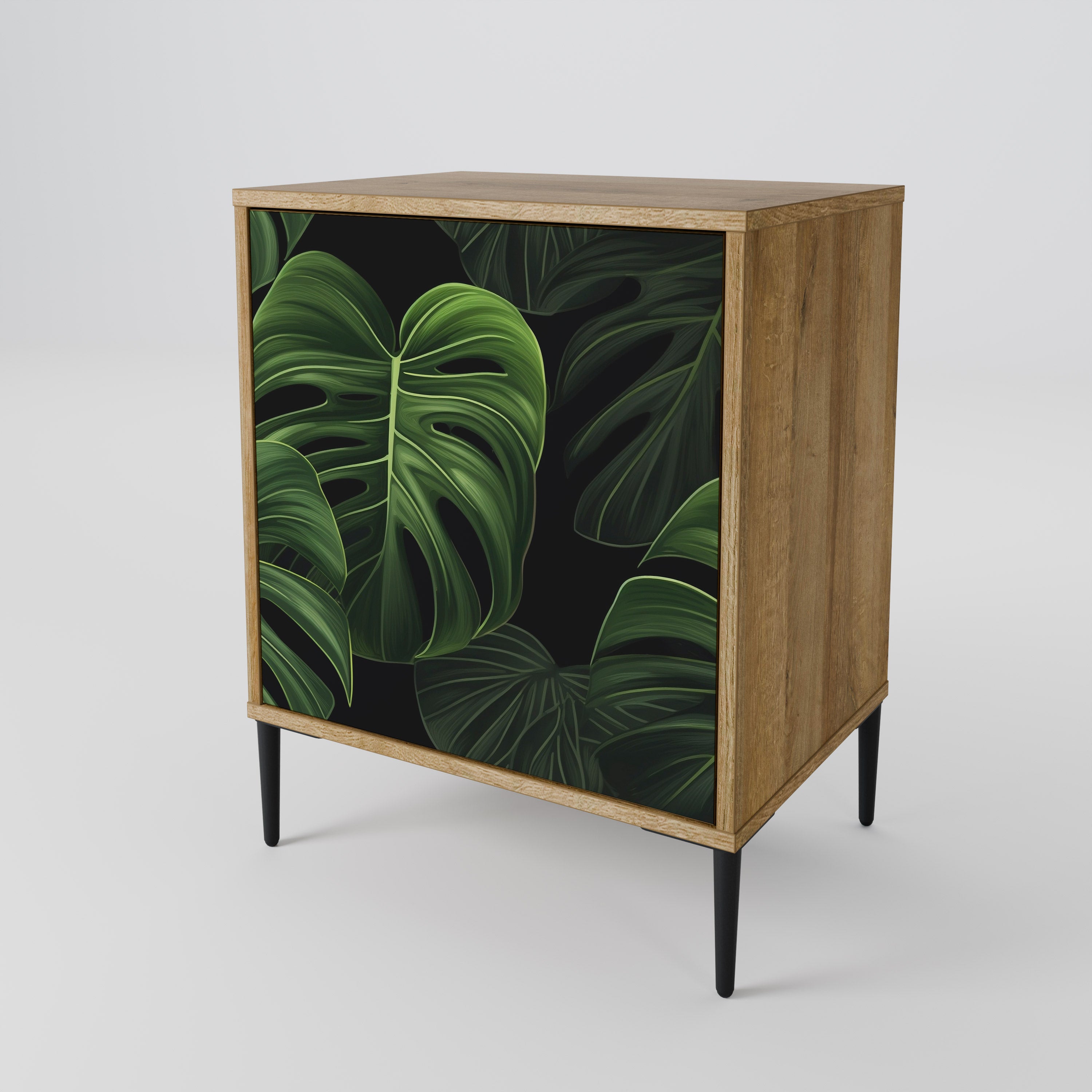 INFINITE MONSTERA Komoda 1-drzwiowa korpus Dąb Riva