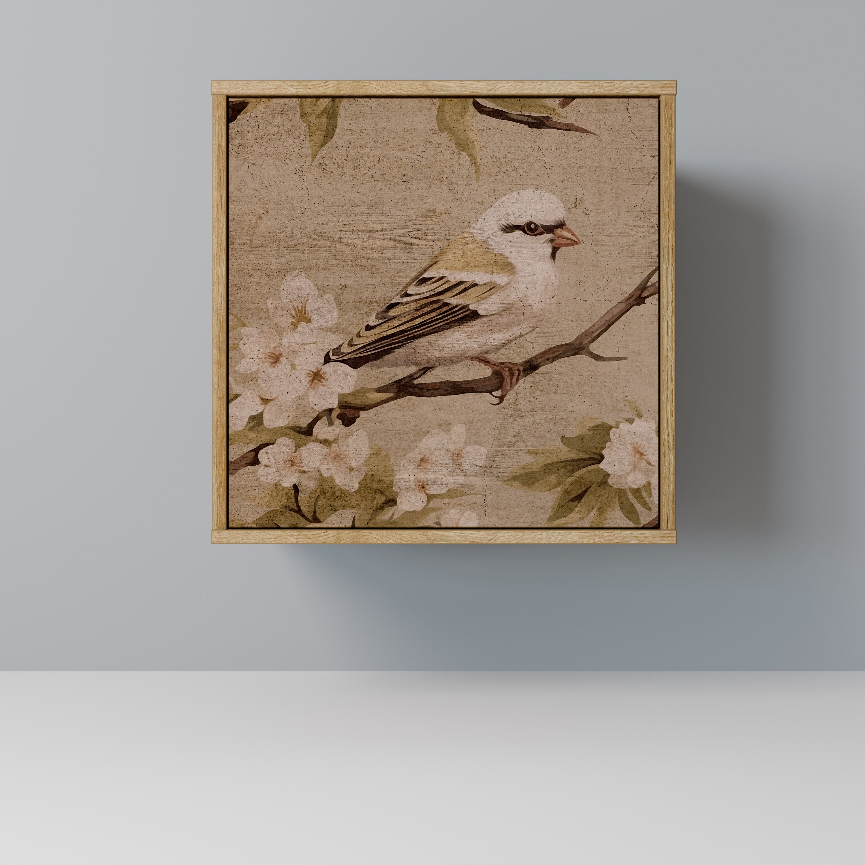 PETAL DISTINGUISH Komoda 1-drzwiowa korpus Dąb Riva