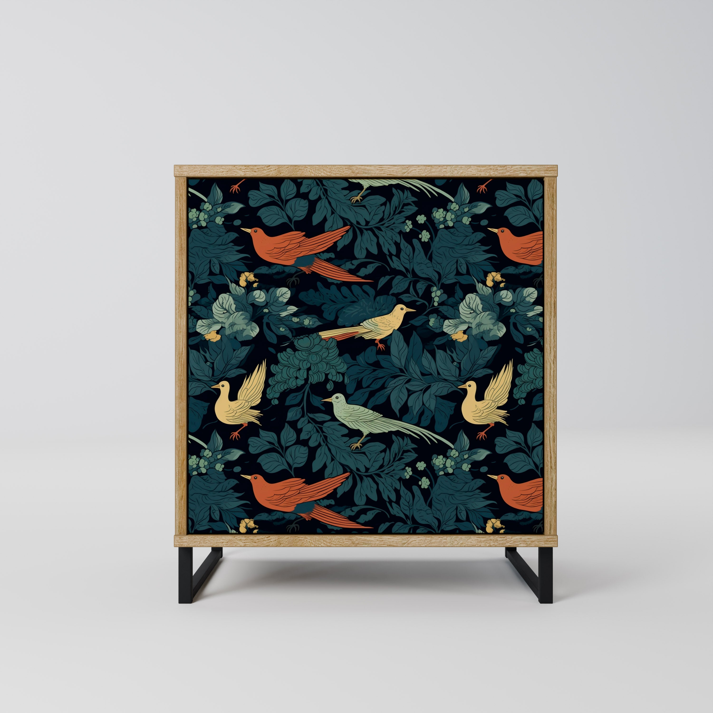 FOWL ORNAMENT Komoda 1-drzwiowa korpus Dąb Riva