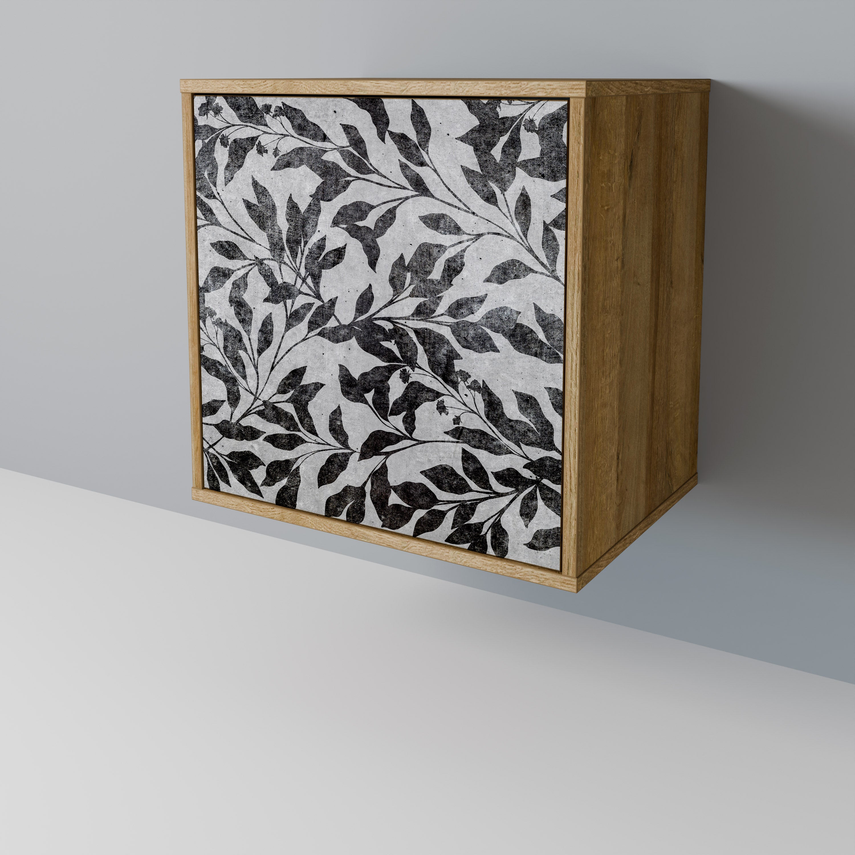 CHARCOAL SPROUT Komoda 1-drzwiowa korpus Dąb Riva