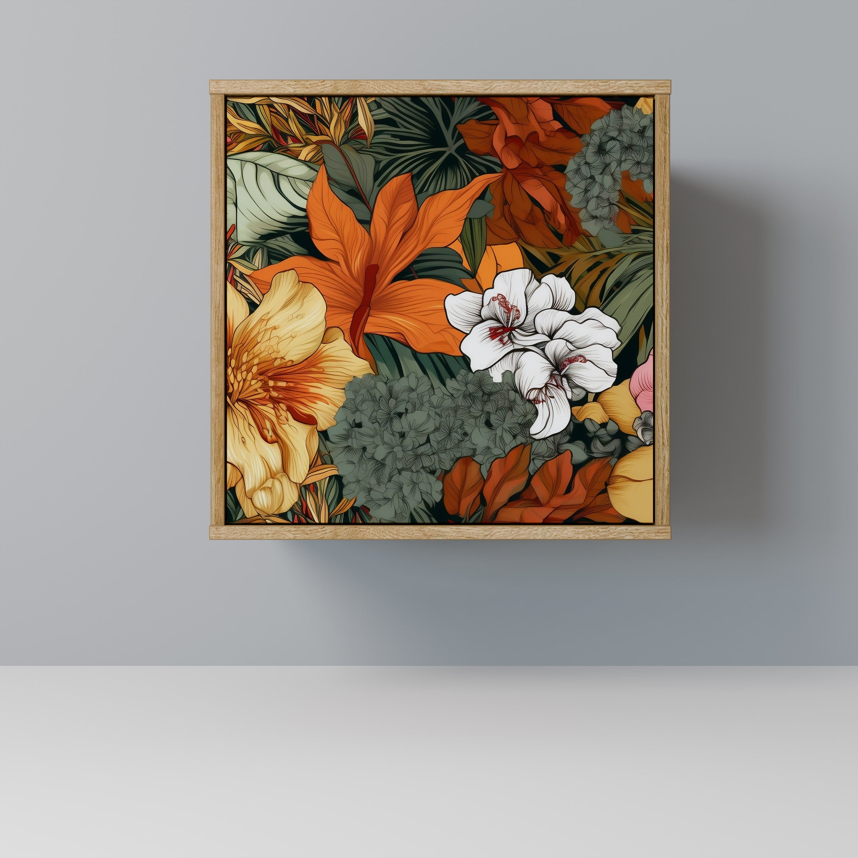 RADIANT FLORA Komoda 1-drzwiowa korpus Dąb Riva