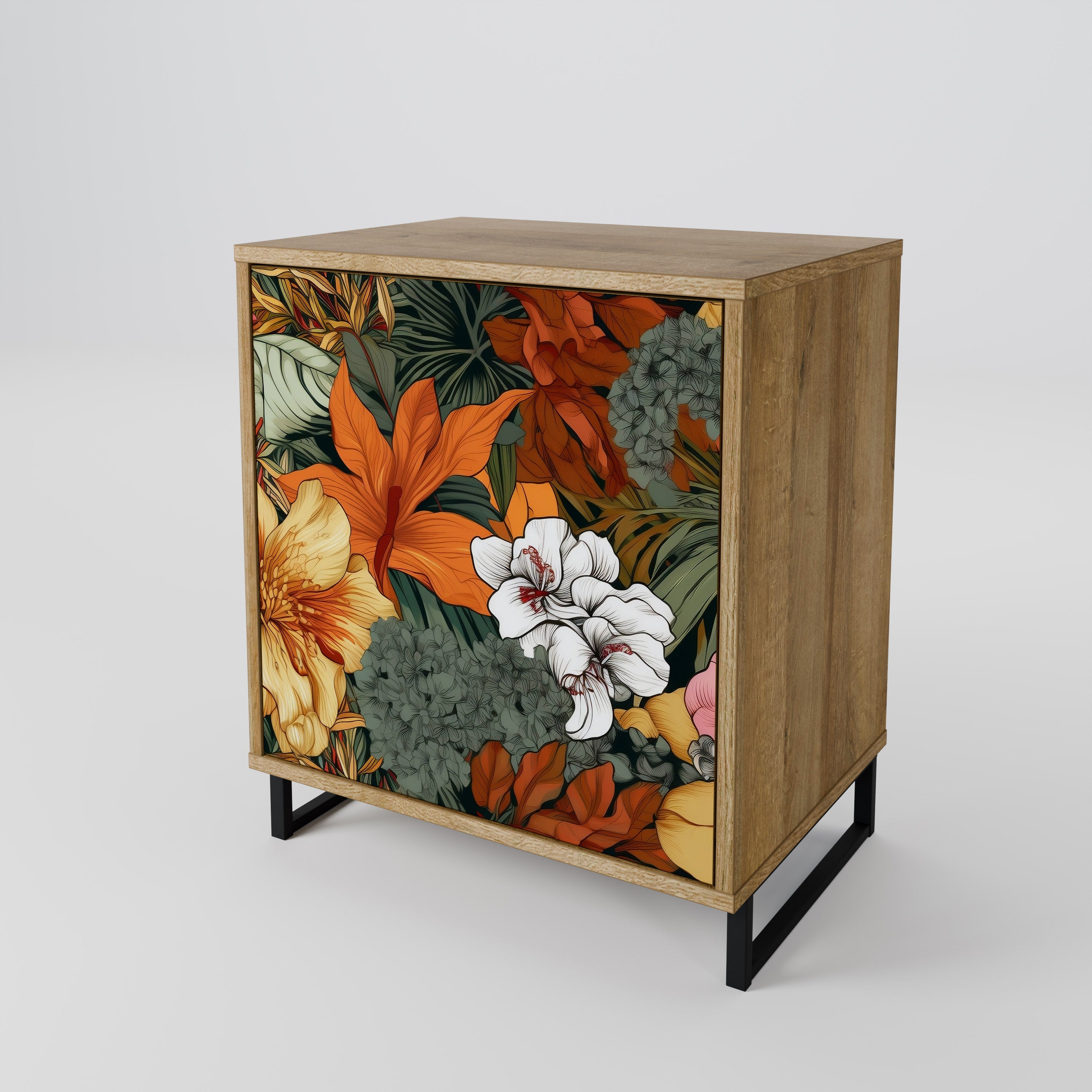 RADIANT FLORA Komoda 1-drzwiowa korpus Dąb Riva