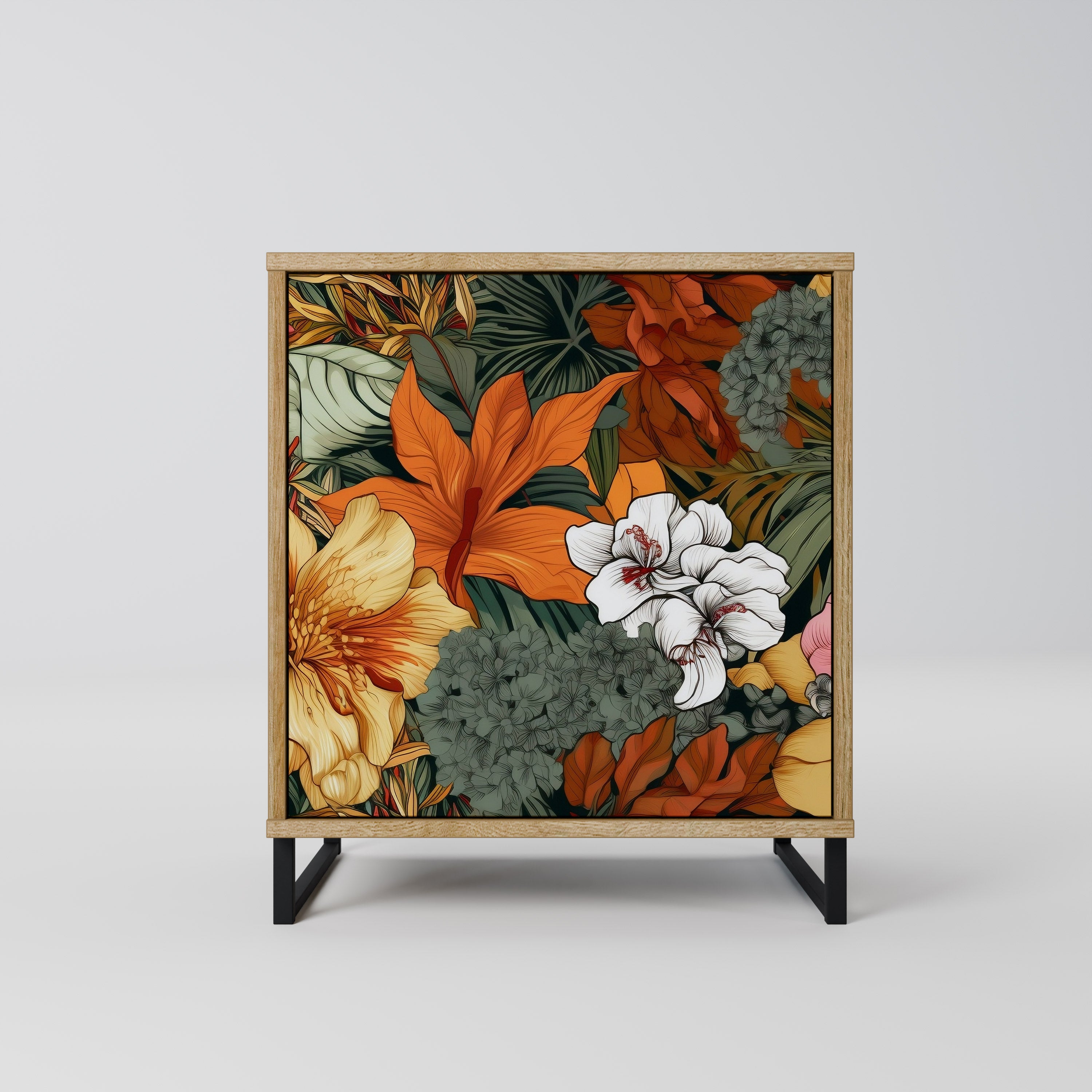 RADIANT FLORA Komoda 1-drzwiowa korpus Dąb Riva