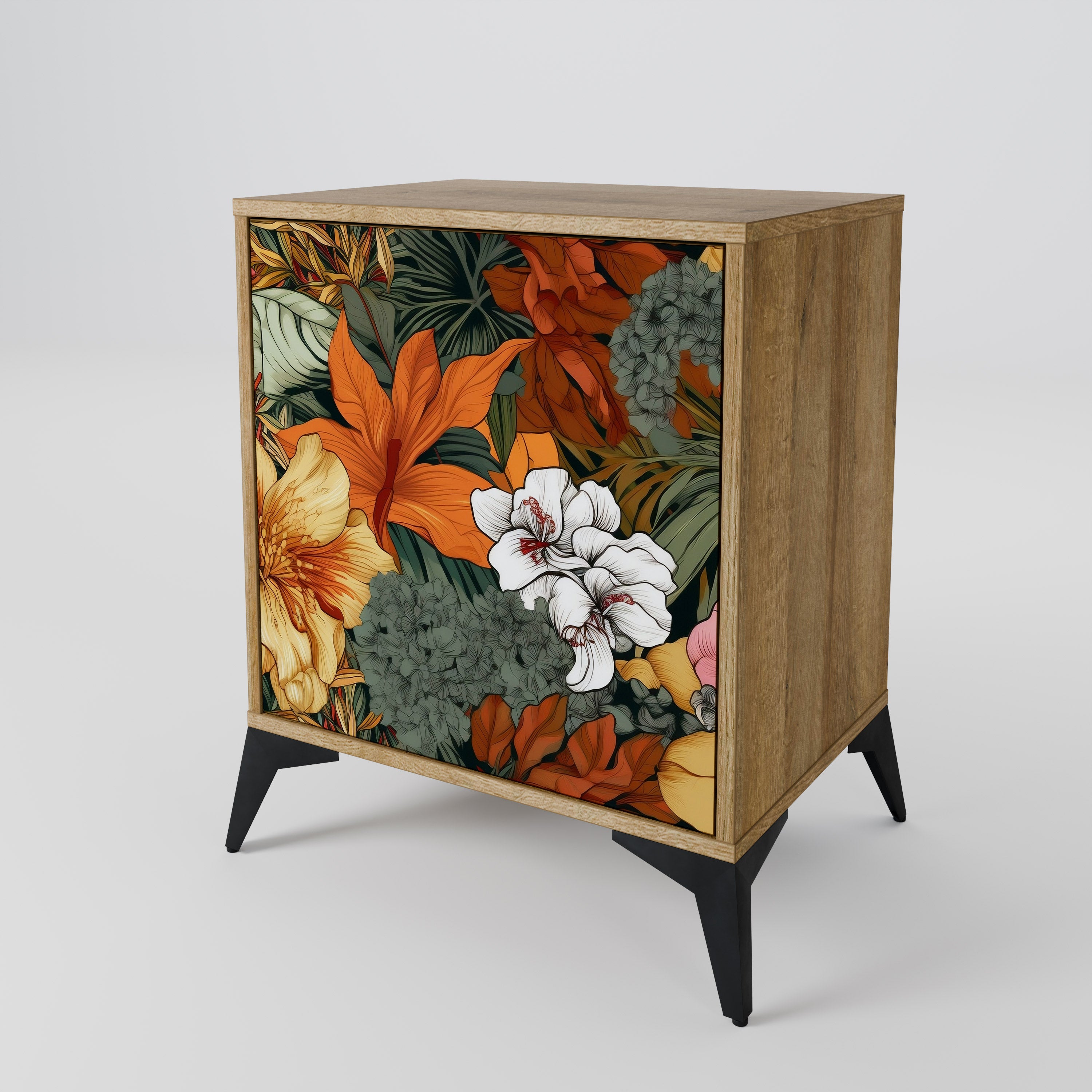 RADIANT FLORA Komoda 1-drzwiowa korpus Dąb Riva
