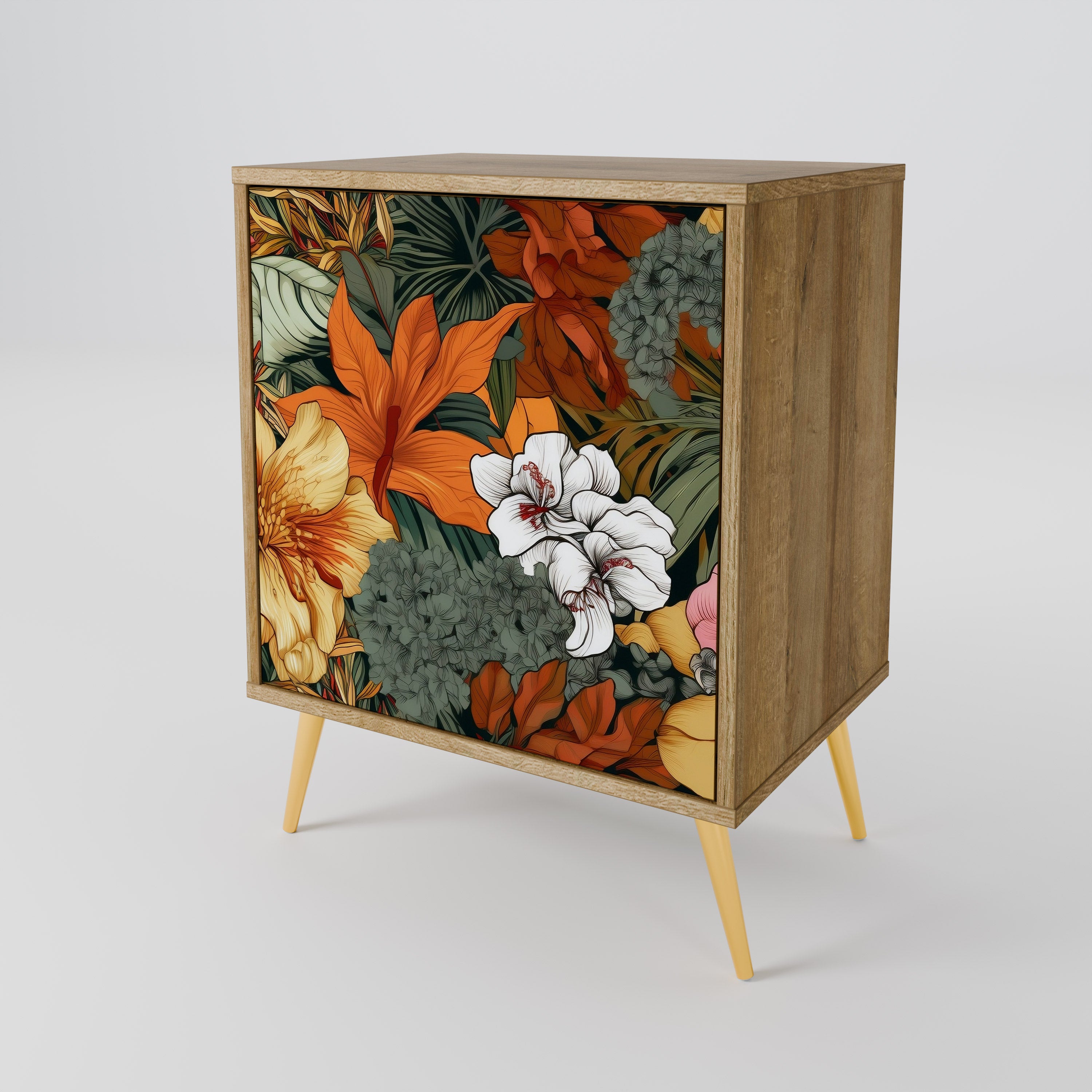 RADIANT FLORA Komoda 1-drzwiowa korpus Dąb Riva