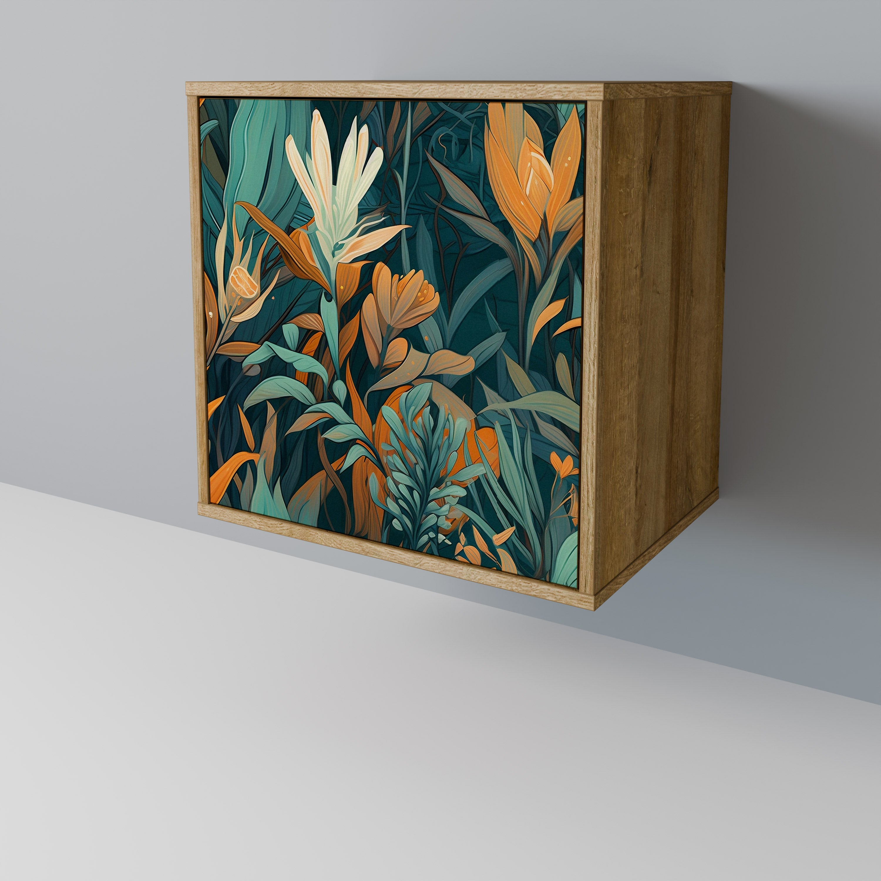 FLORAL SERENITY Komoda 1-drzwiowa korpus Dąb Riva