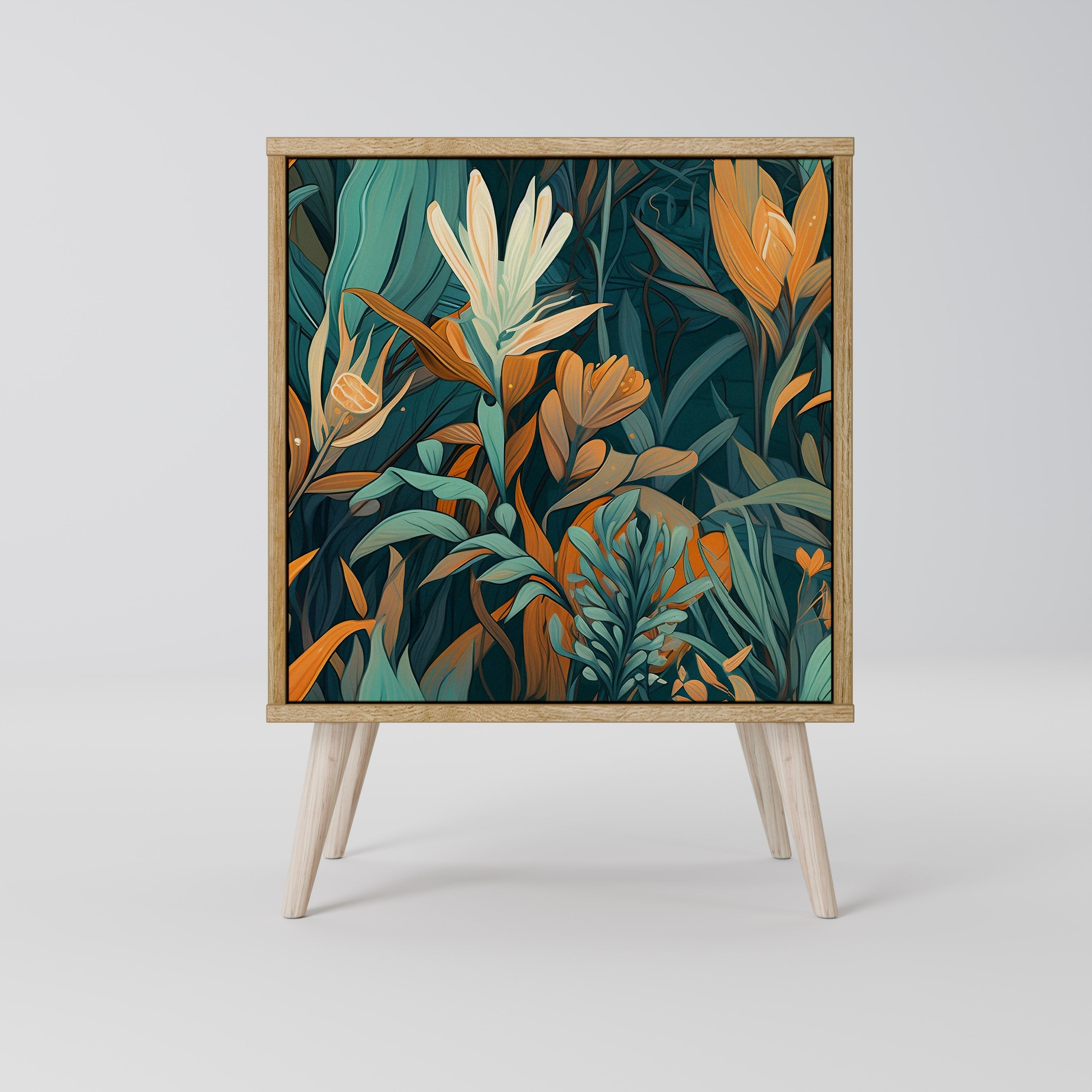 FLORAL SERENITY Komoda 1-drzwiowa korpus Dąb Riva