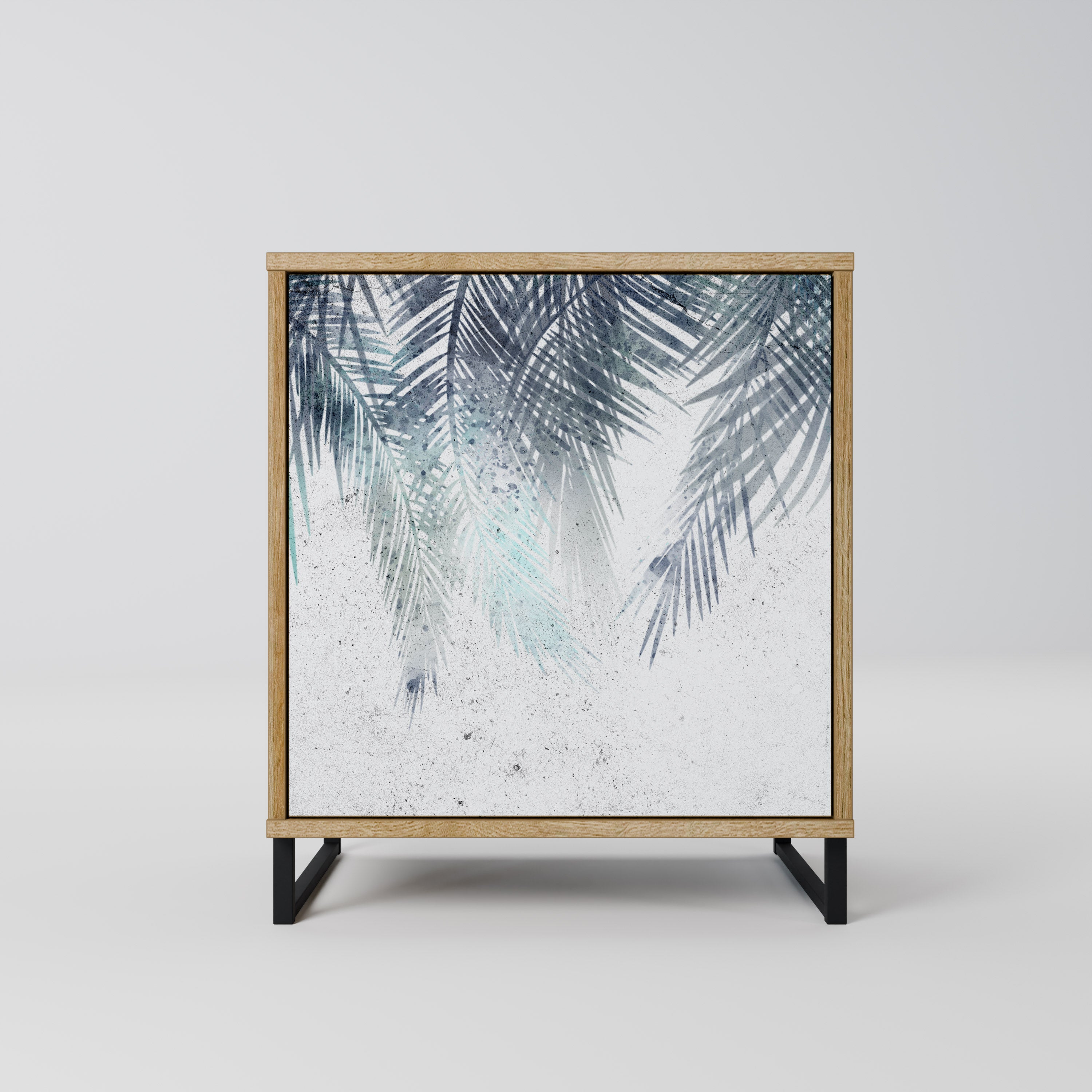 PALM VEIL Komoda 1-drzwiowa korpus Dąb Riva