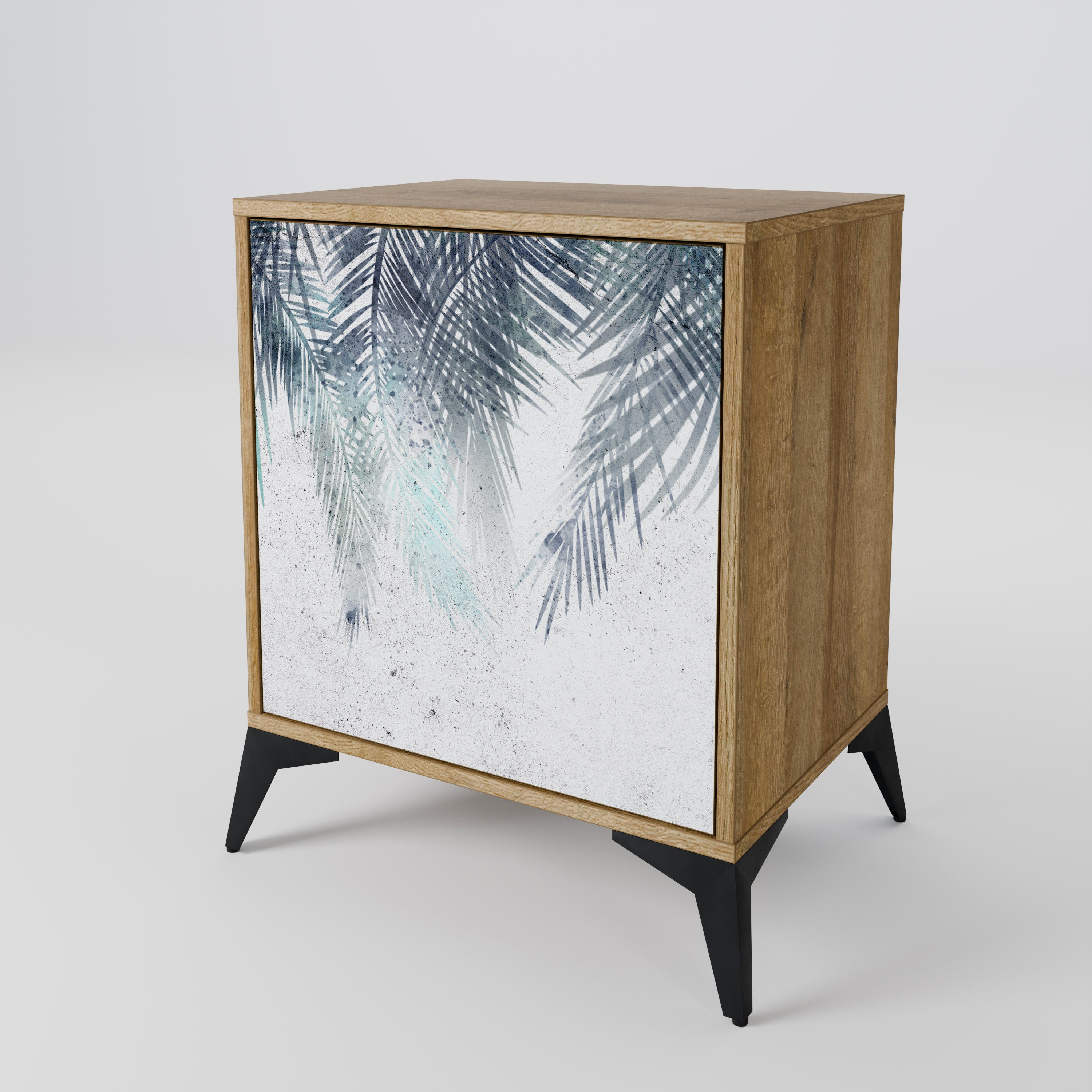 PALM VEIL Komoda 1-drzwiowa korpus Dąb Riva