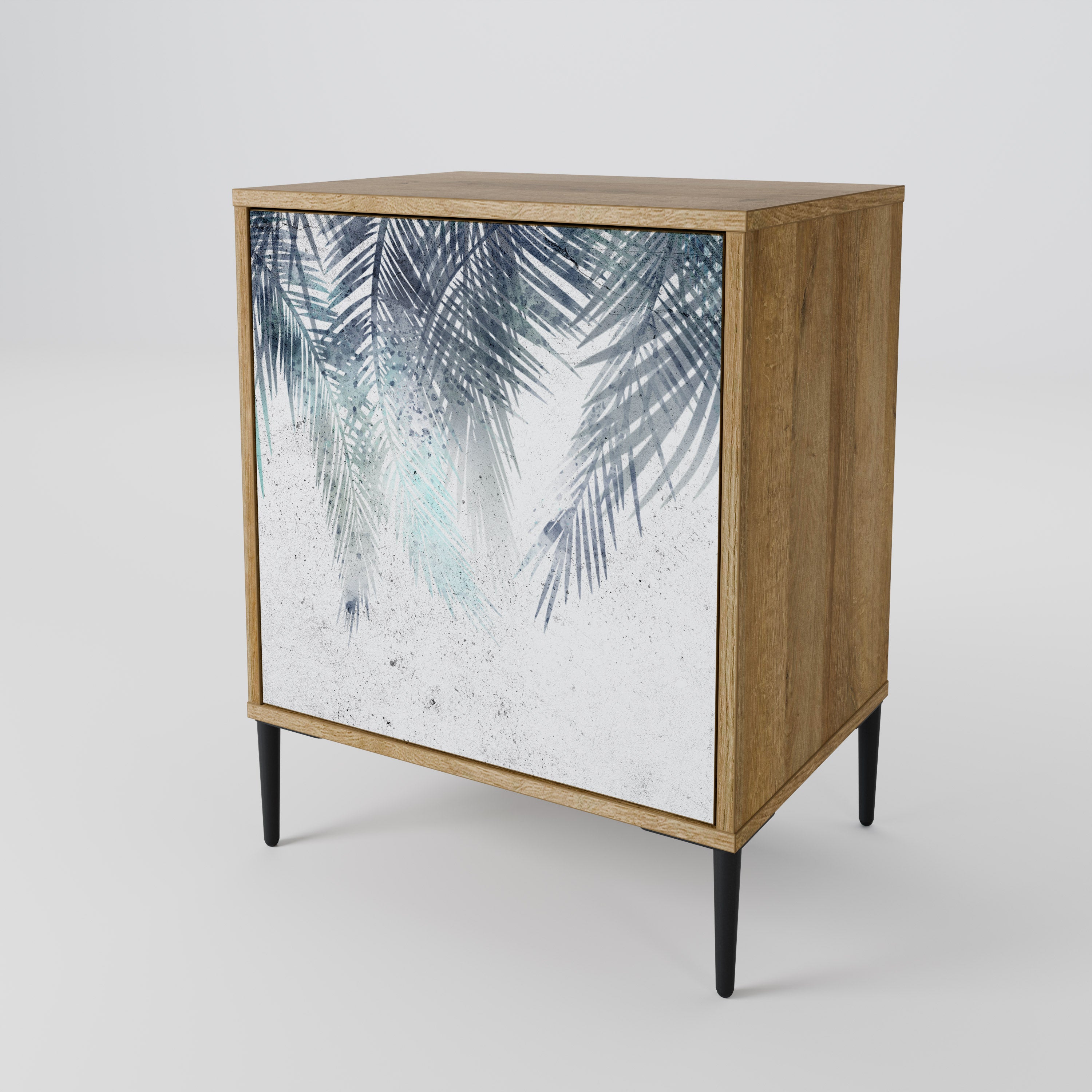 PALM VEIL Komoda 1-drzwiowa korpus Dąb Riva