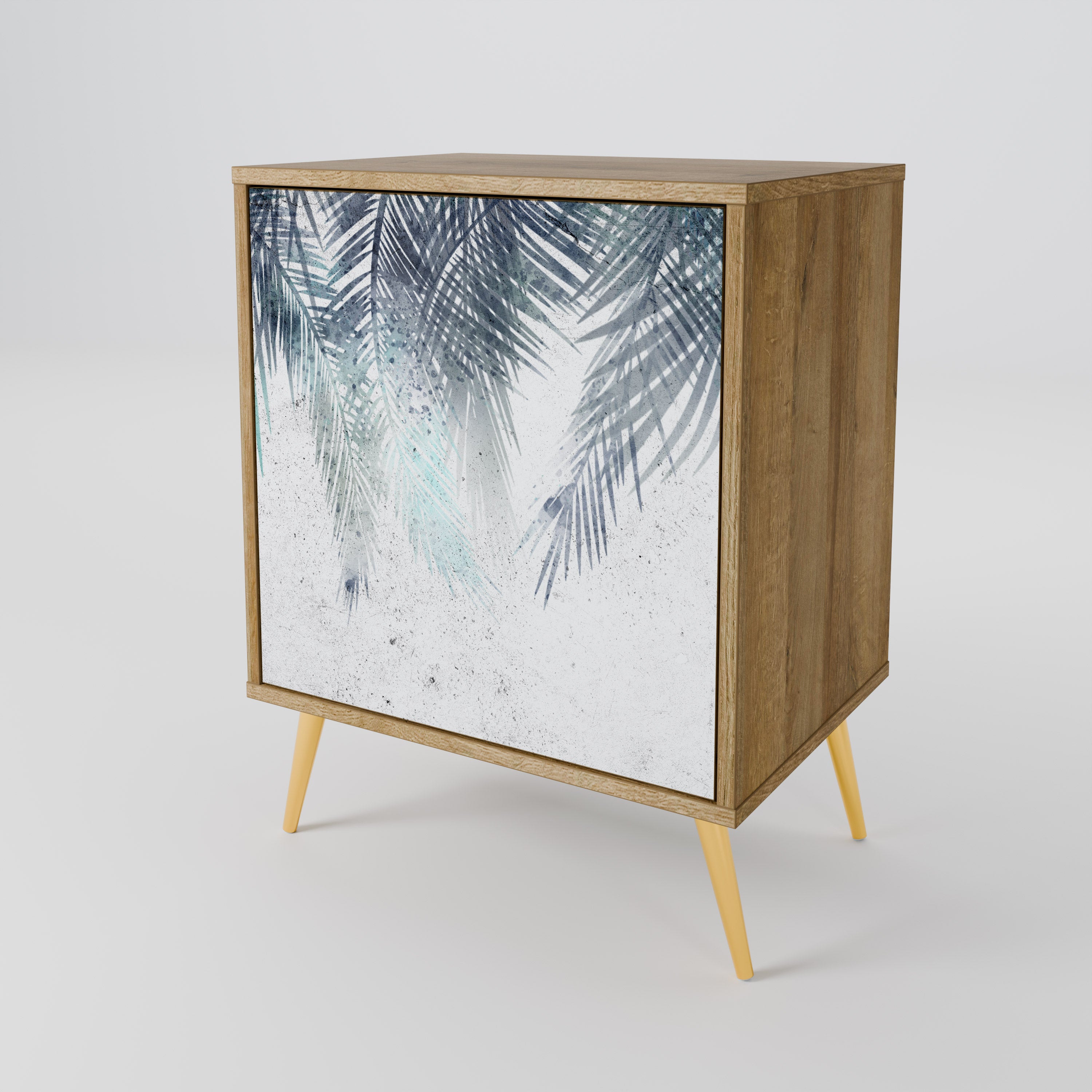 PALM VEIL Komoda 1-drzwiowa korpus Dąb Riva