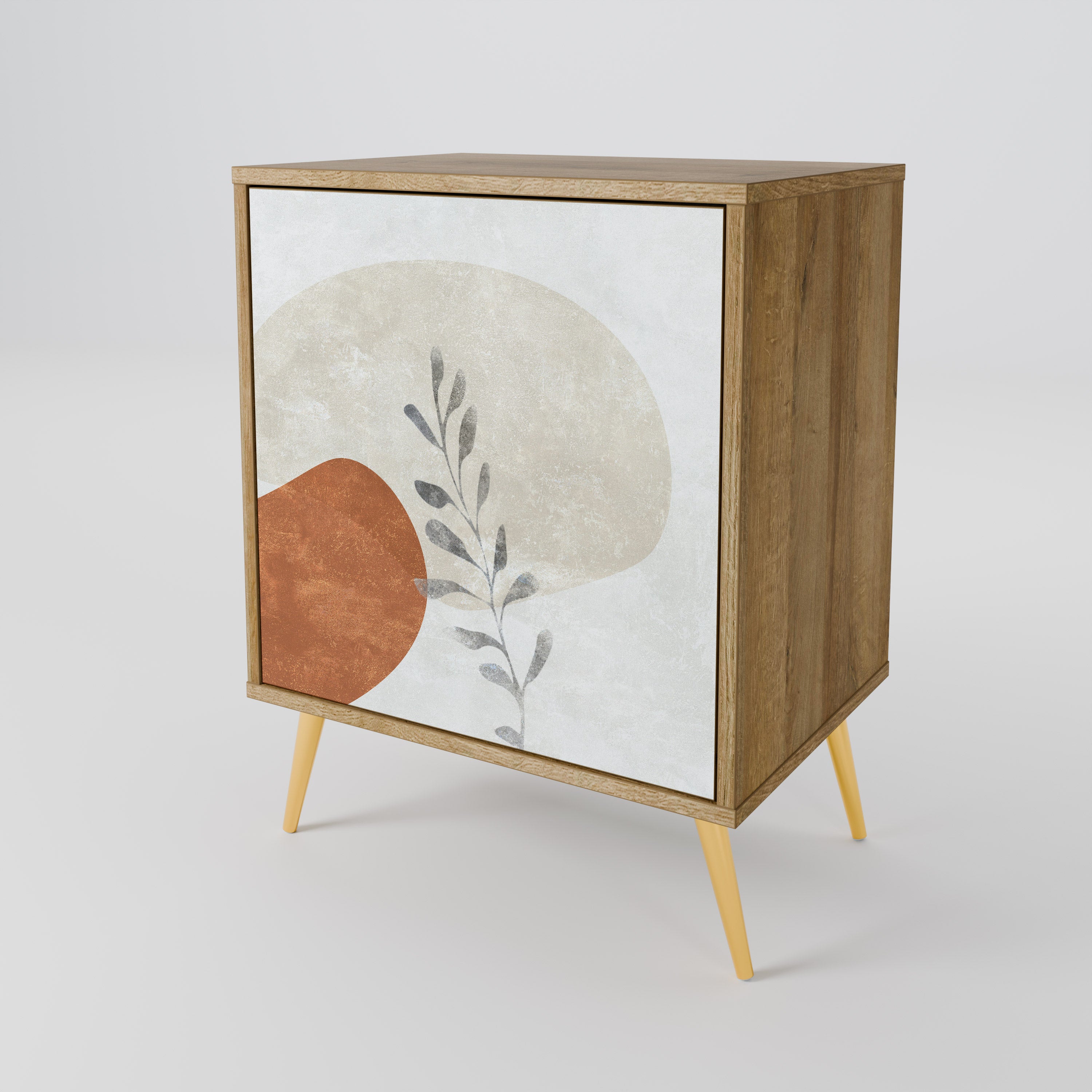 TRANQUIL TWIG Komoda 1-drzwiowa korpus Dąb Riva