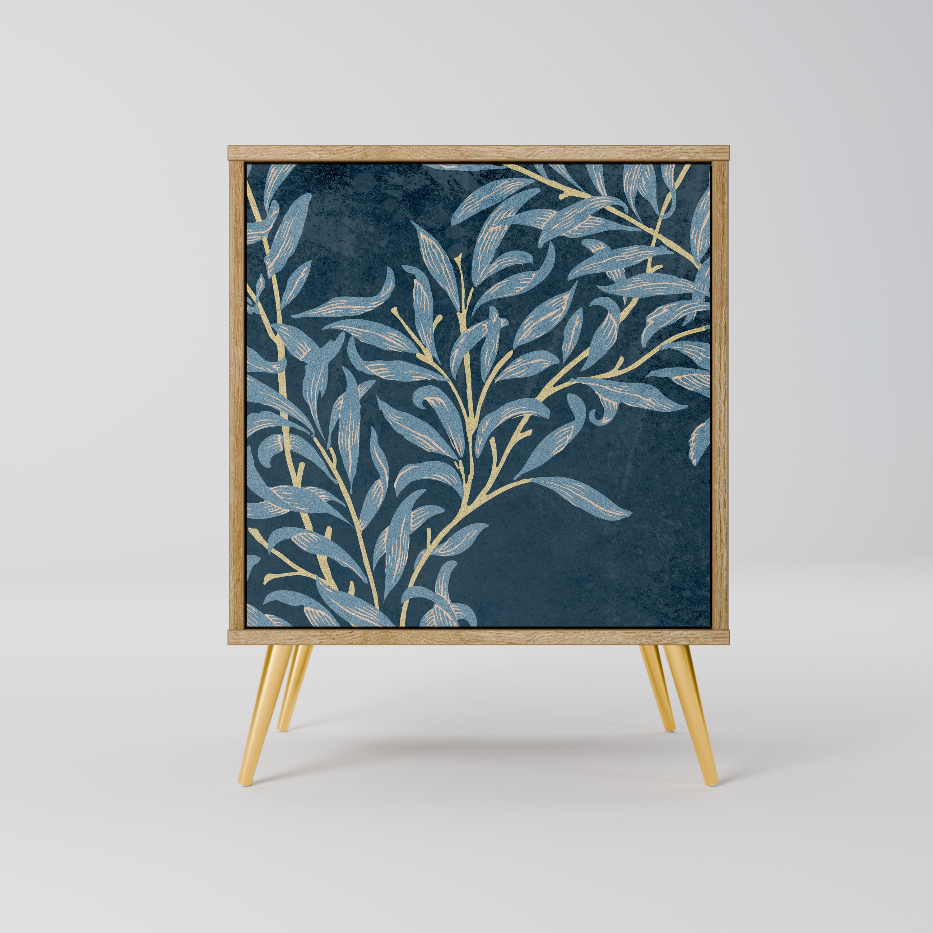 BLUE LEAVES Komoda 1-drzwiowa korpus Dąb Riva