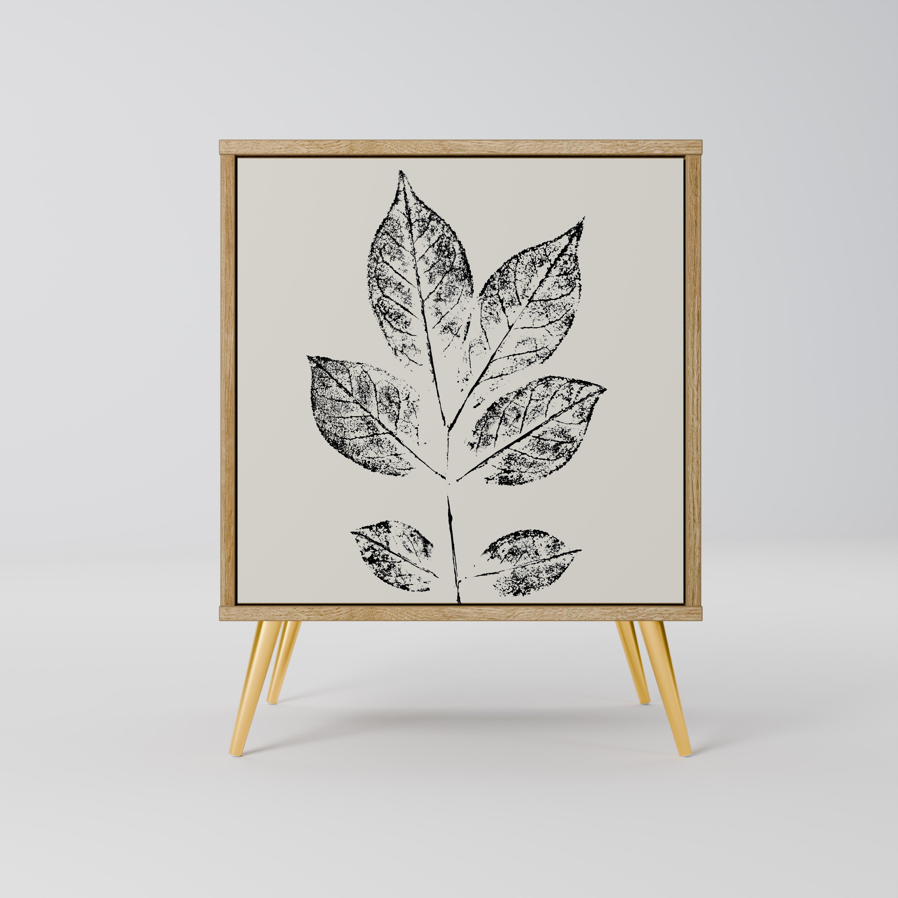 LEAFY STAMPS Komoda 1-drzwiowa korpus Dąb Riva