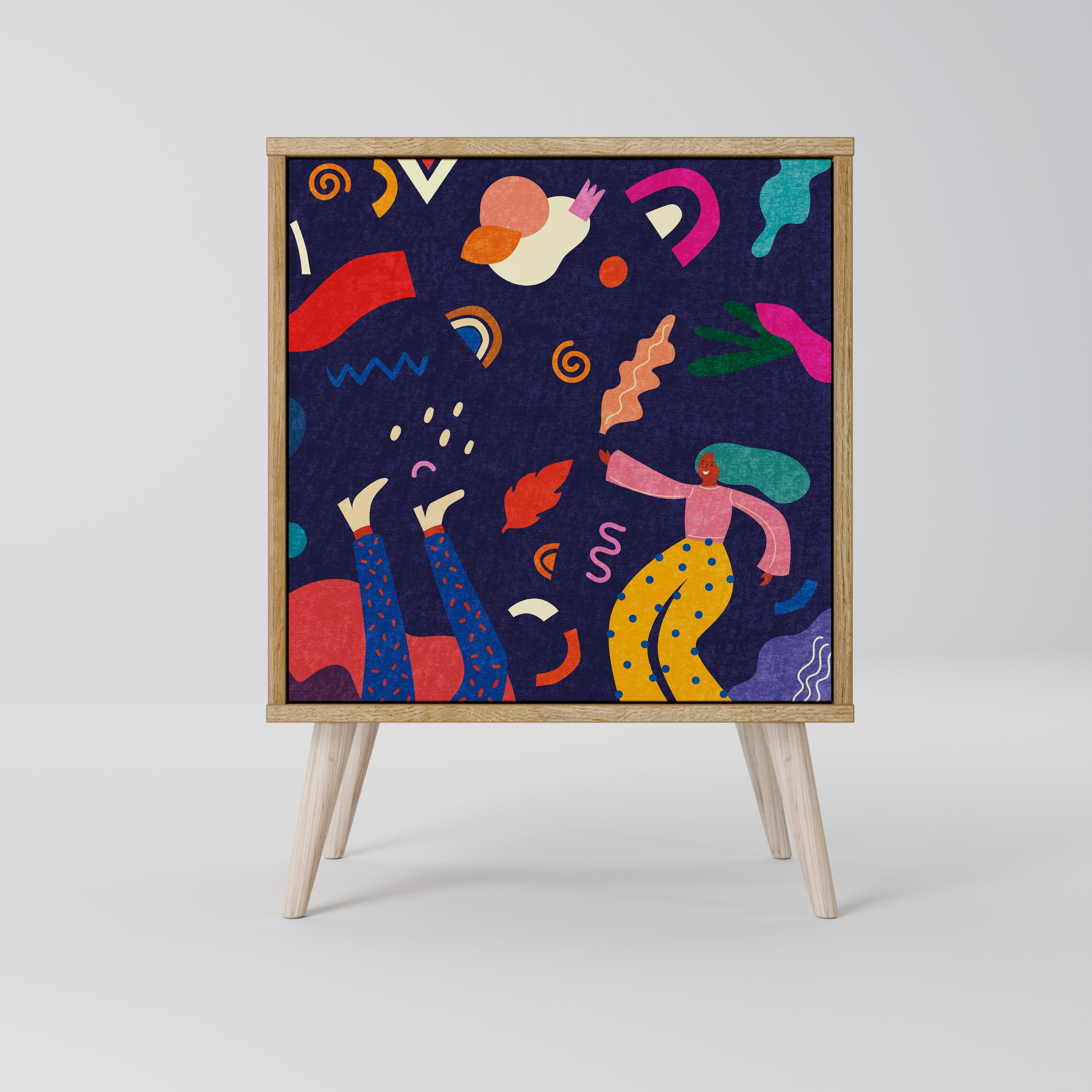 FESTIVE PLEASURES Komoda 1-drzwiowa korpus Dąb Riva