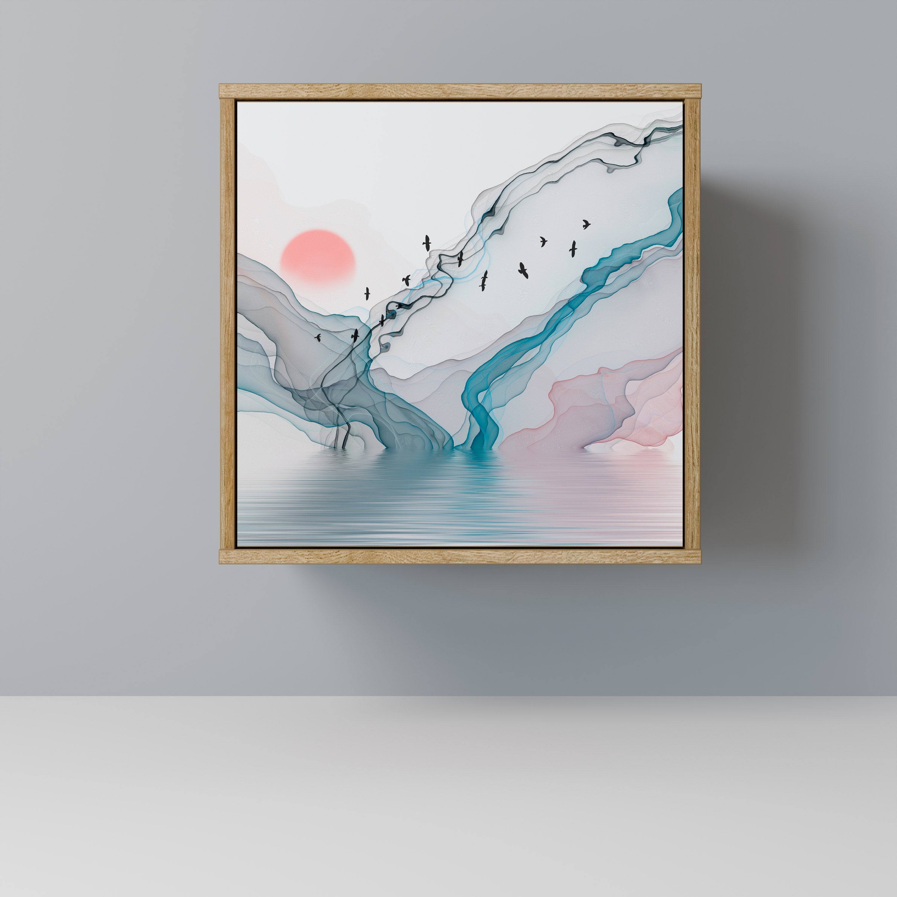 VELVET CROSSING Komoda 1-drzwiowa korpus Dąb Riva