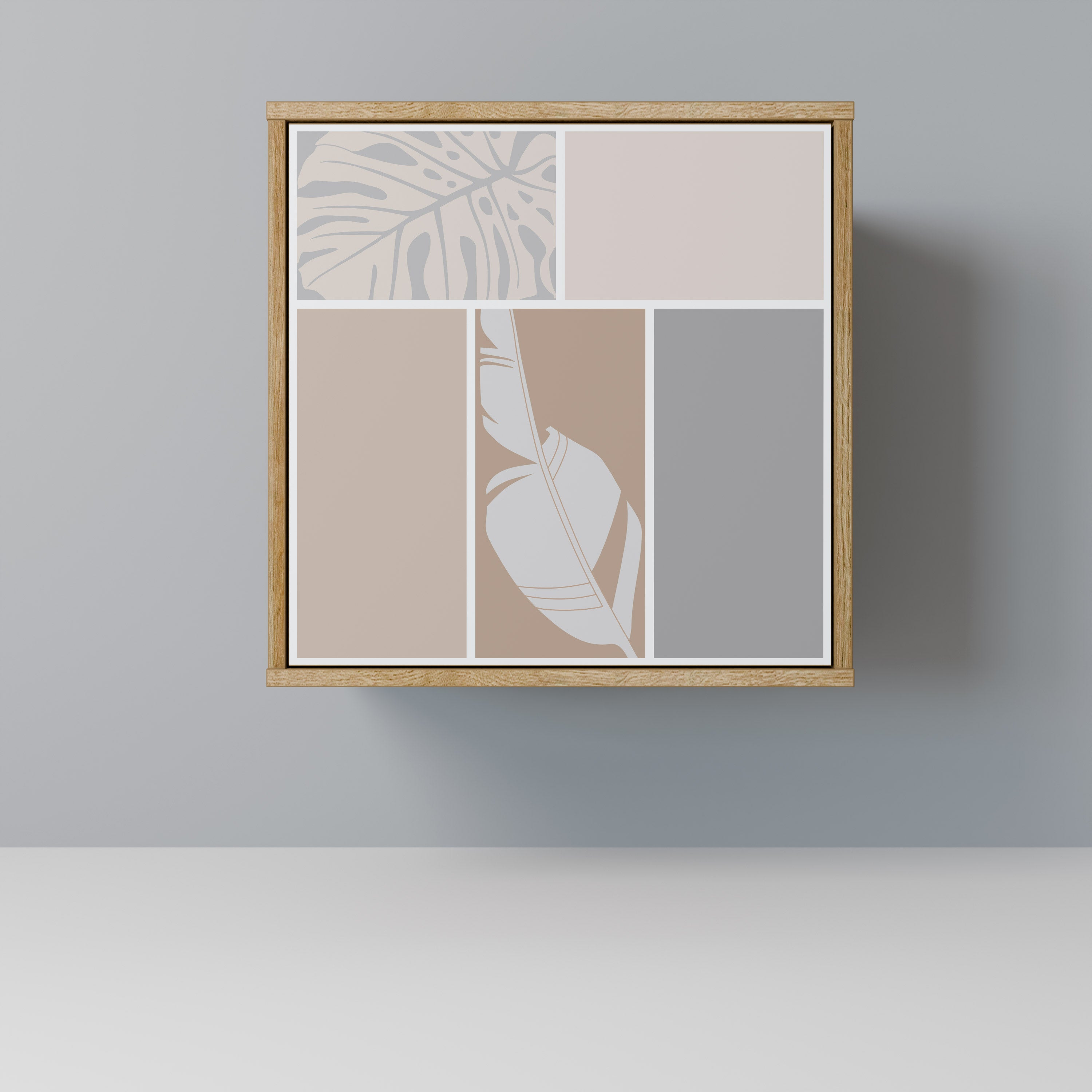 TROPICAL SHAPES Komoda 1-drzwiowa korpus Dąb Riva