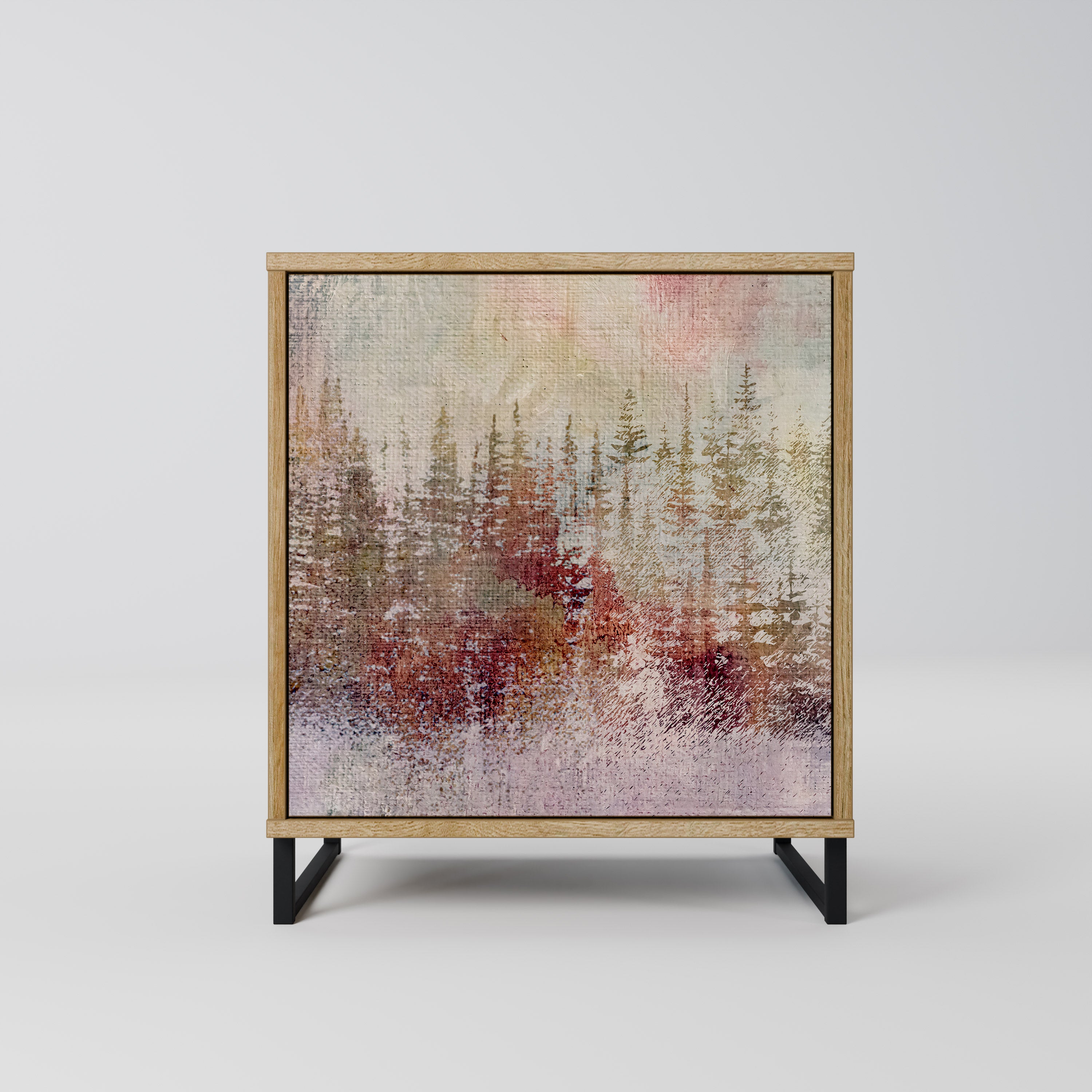 VEILED SUMMIT Komoda 1-drzwiowa korpus Dąb Riva