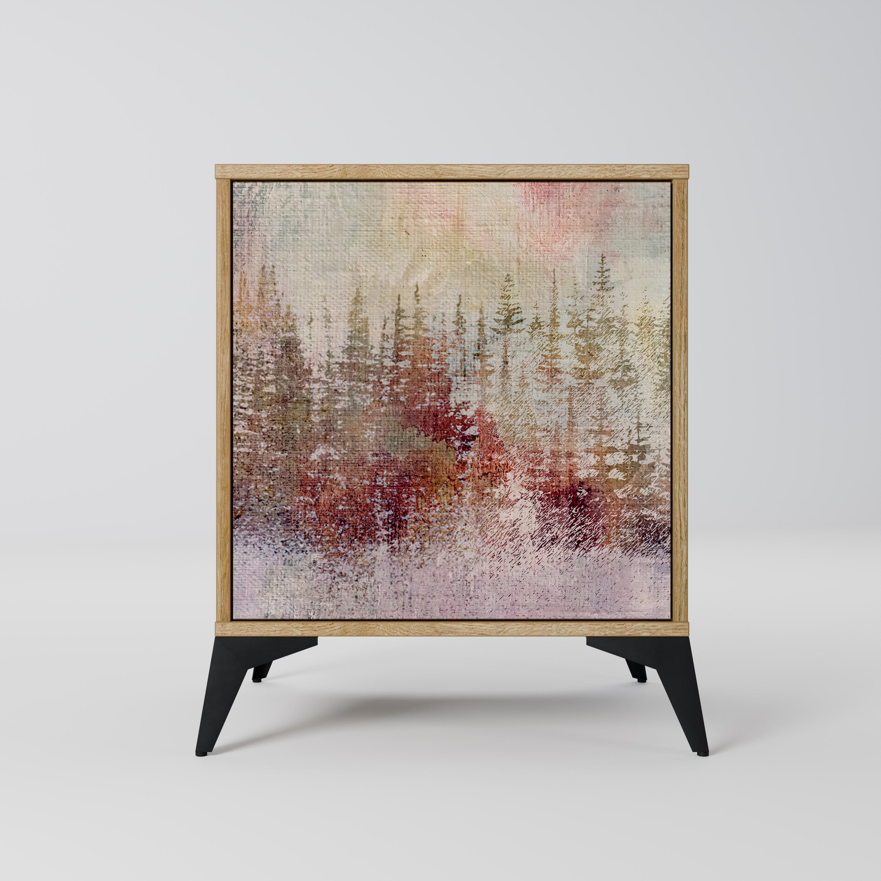 VEILED SUMMIT Komoda 1-drzwiowa korpus Dąb Riva