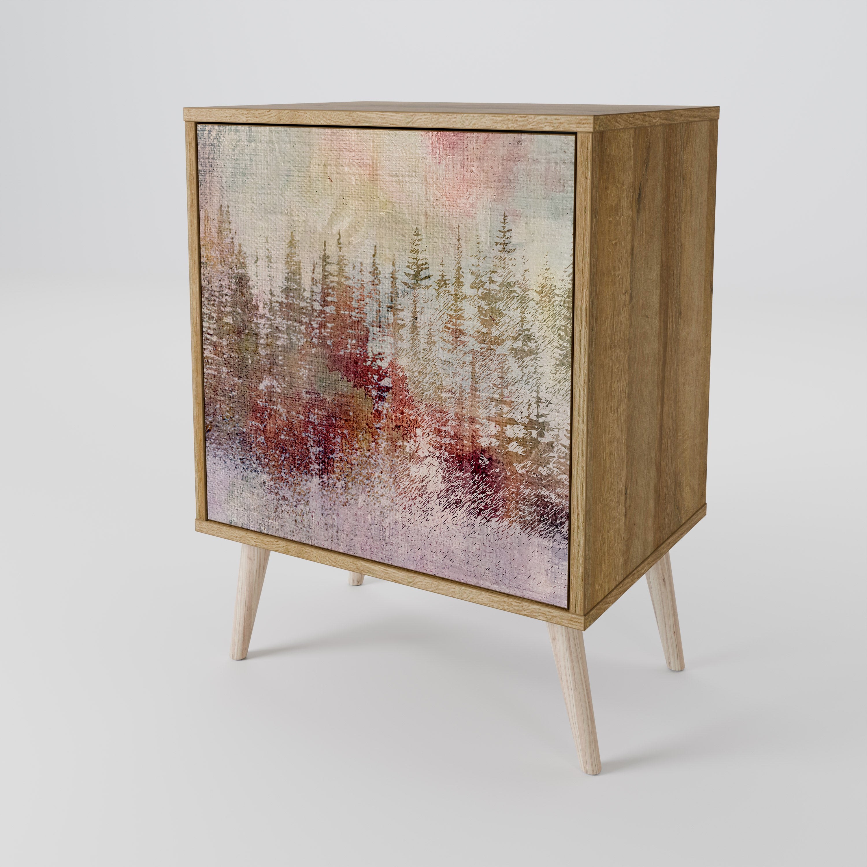 VEILED SUMMIT Komoda 1-drzwiowa korpus Dąb Riva