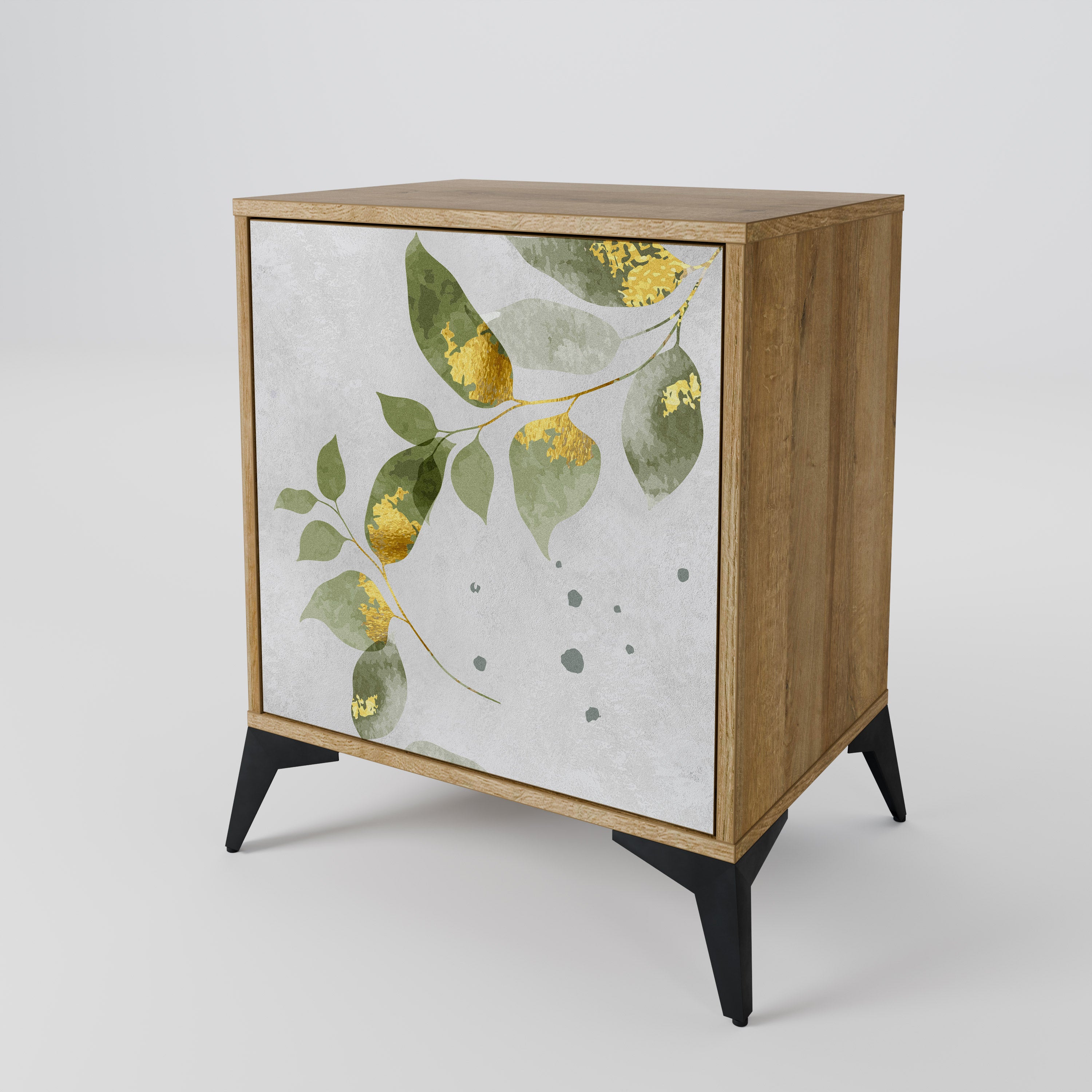 ELEGANT BOTANICS Komoda 1-drzwiowa korpus Dąb Riva