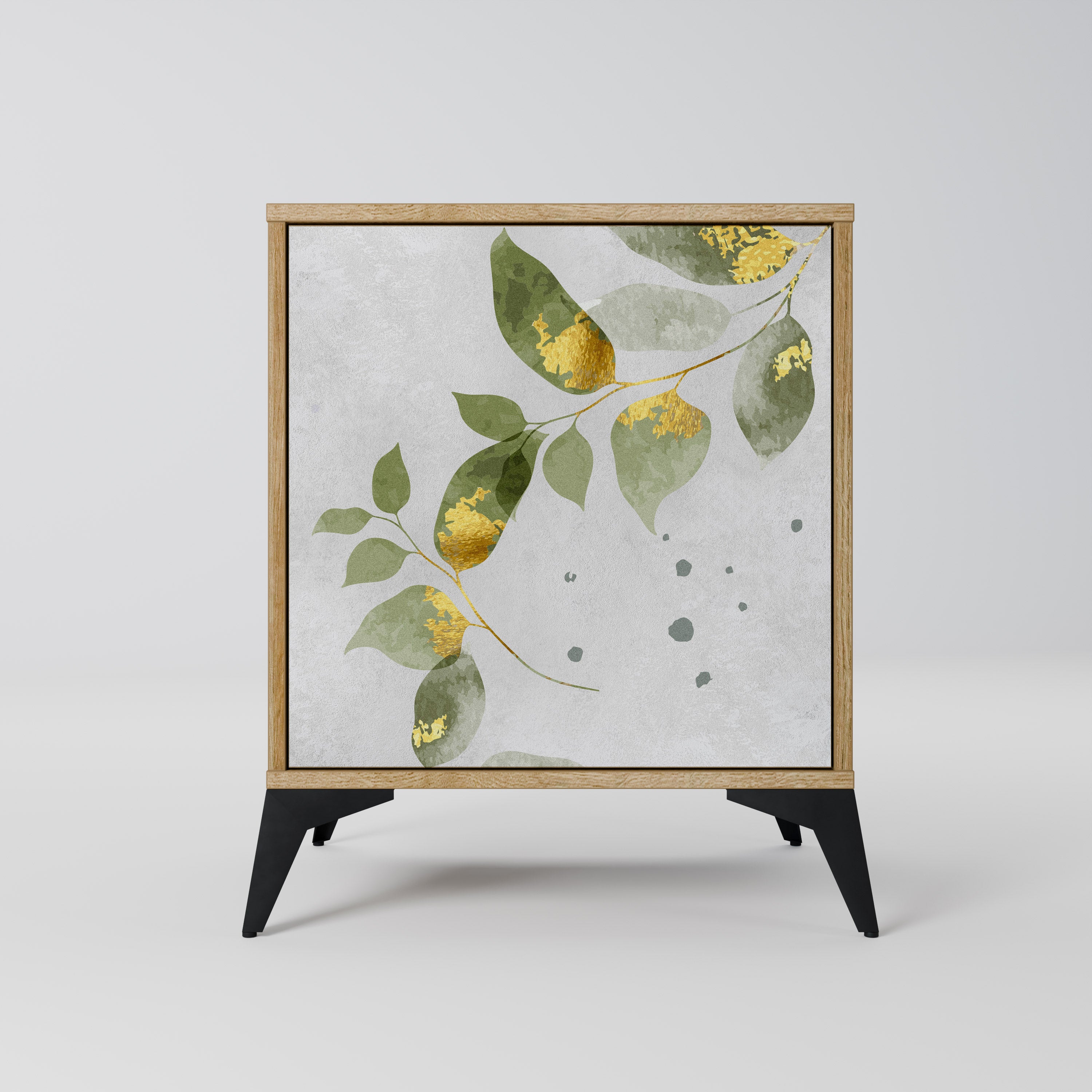 ELEGANT BOTANICS Komoda 1-drzwiowa korpus Dąb Riva