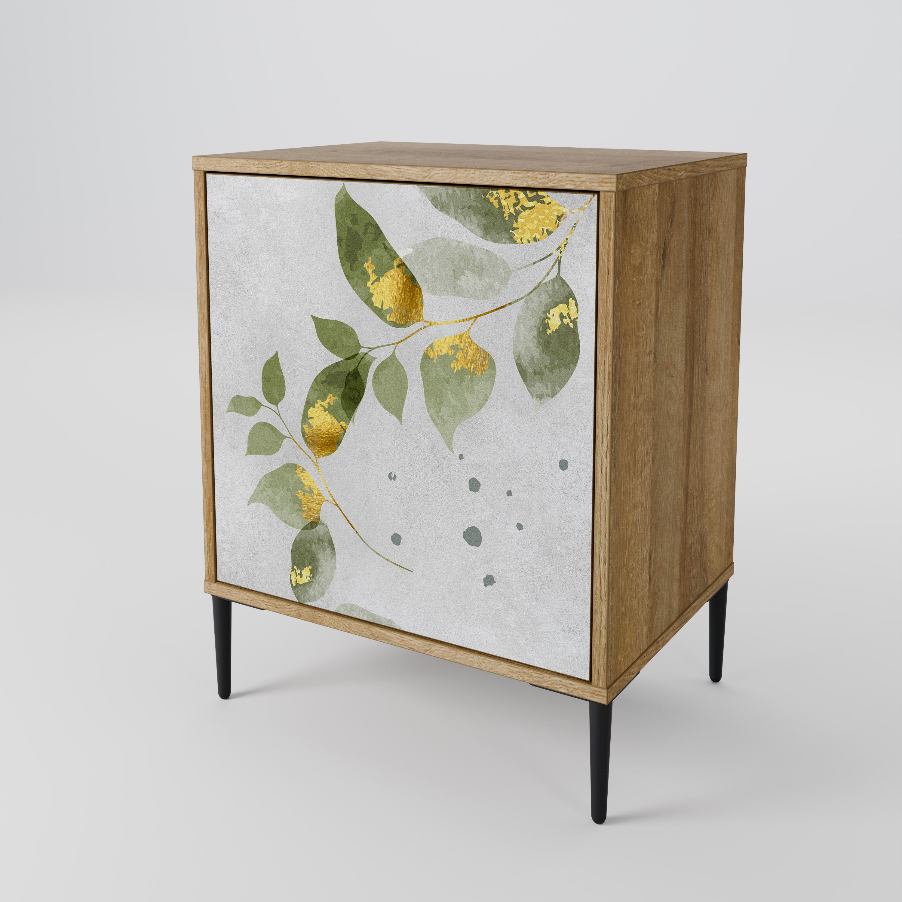 ELEGANT BOTANICS Komoda 1-drzwiowa korpus Dąb Riva