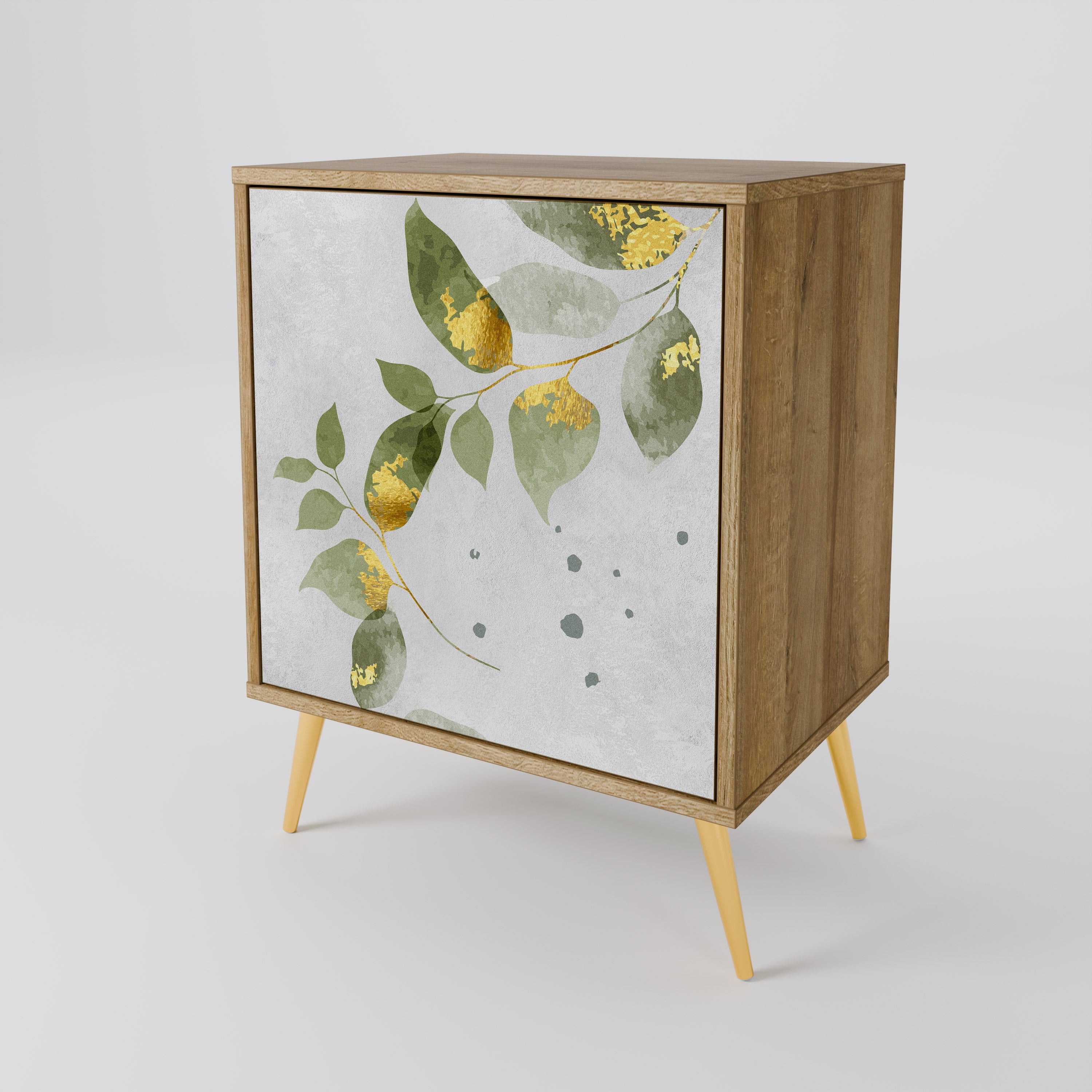 ELEGANT BOTANICS Komoda 1-drzwiowa korpus Dąb Riva