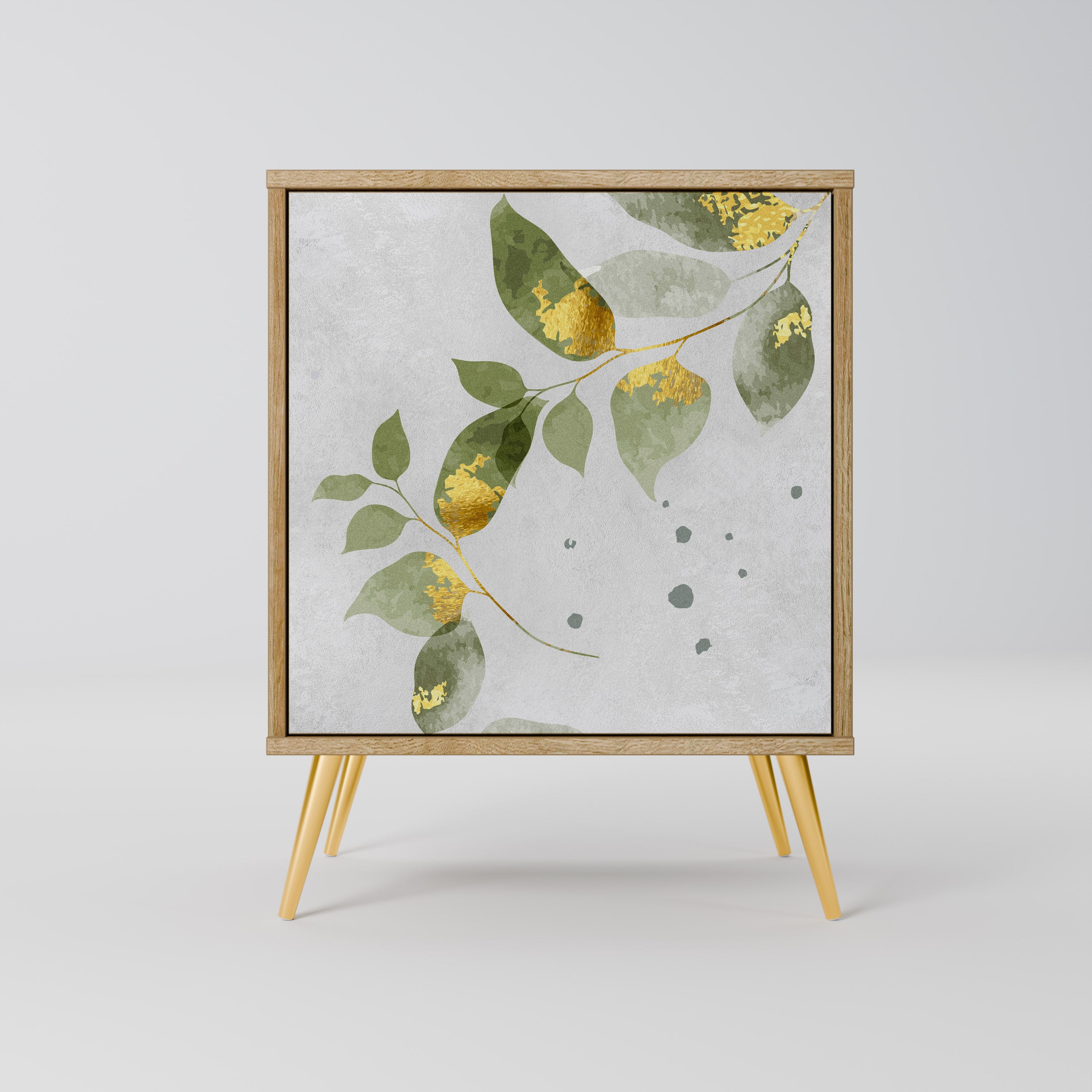 ELEGANT BOTANICS Komoda 1-drzwiowa korpus Dąb Riva