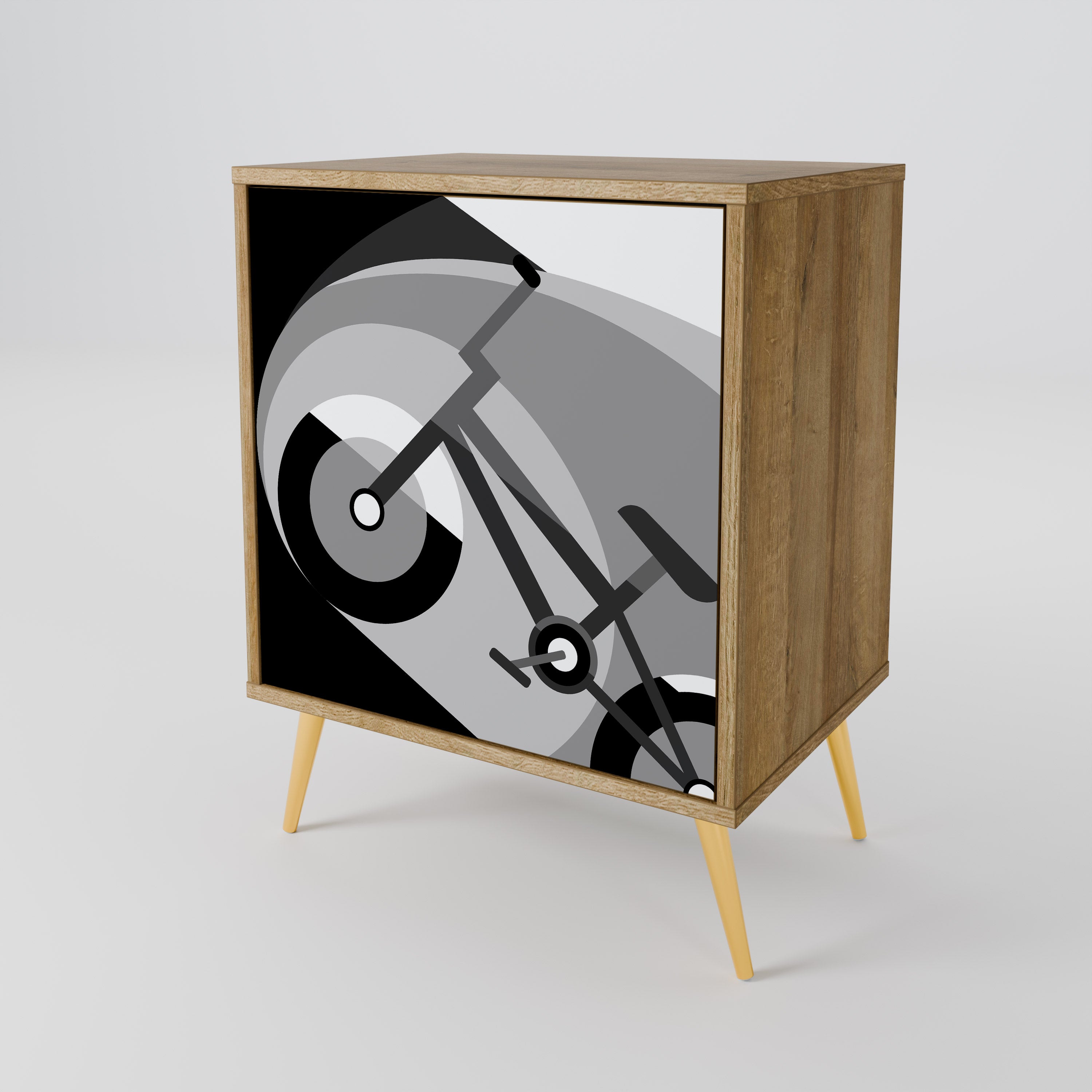 BIKE ENERGY Komoda 1-drzwiowa korpus Dąb Riva