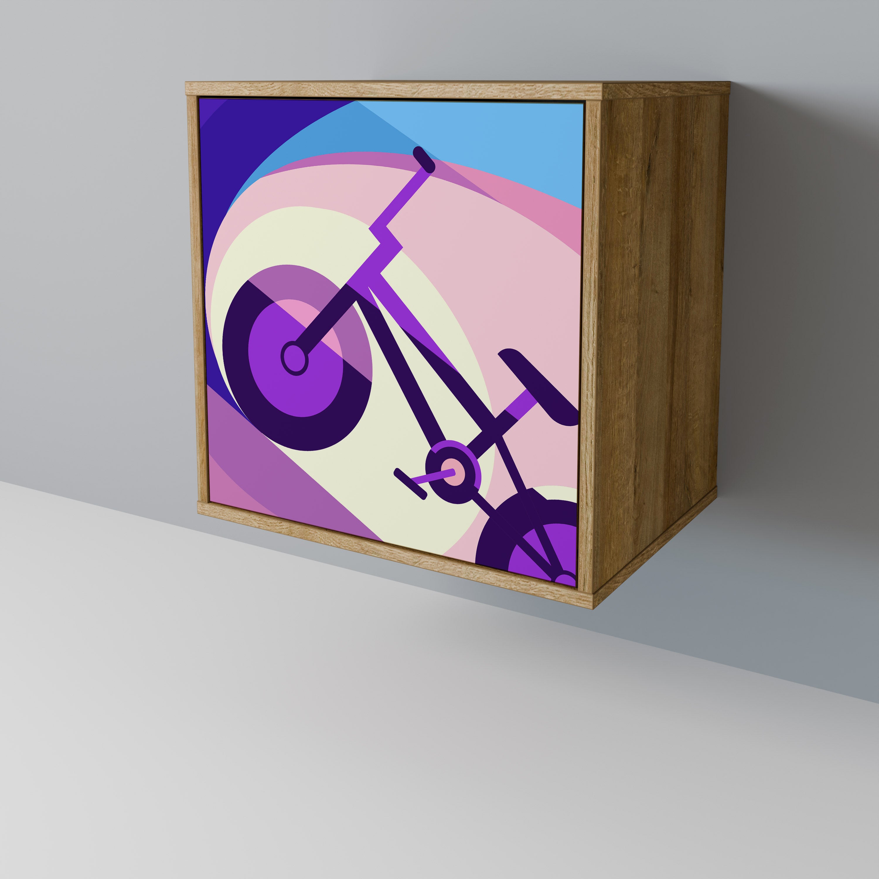 BIKE DREAMS Komoda 1-drzwiowa korpus Dąb Riva