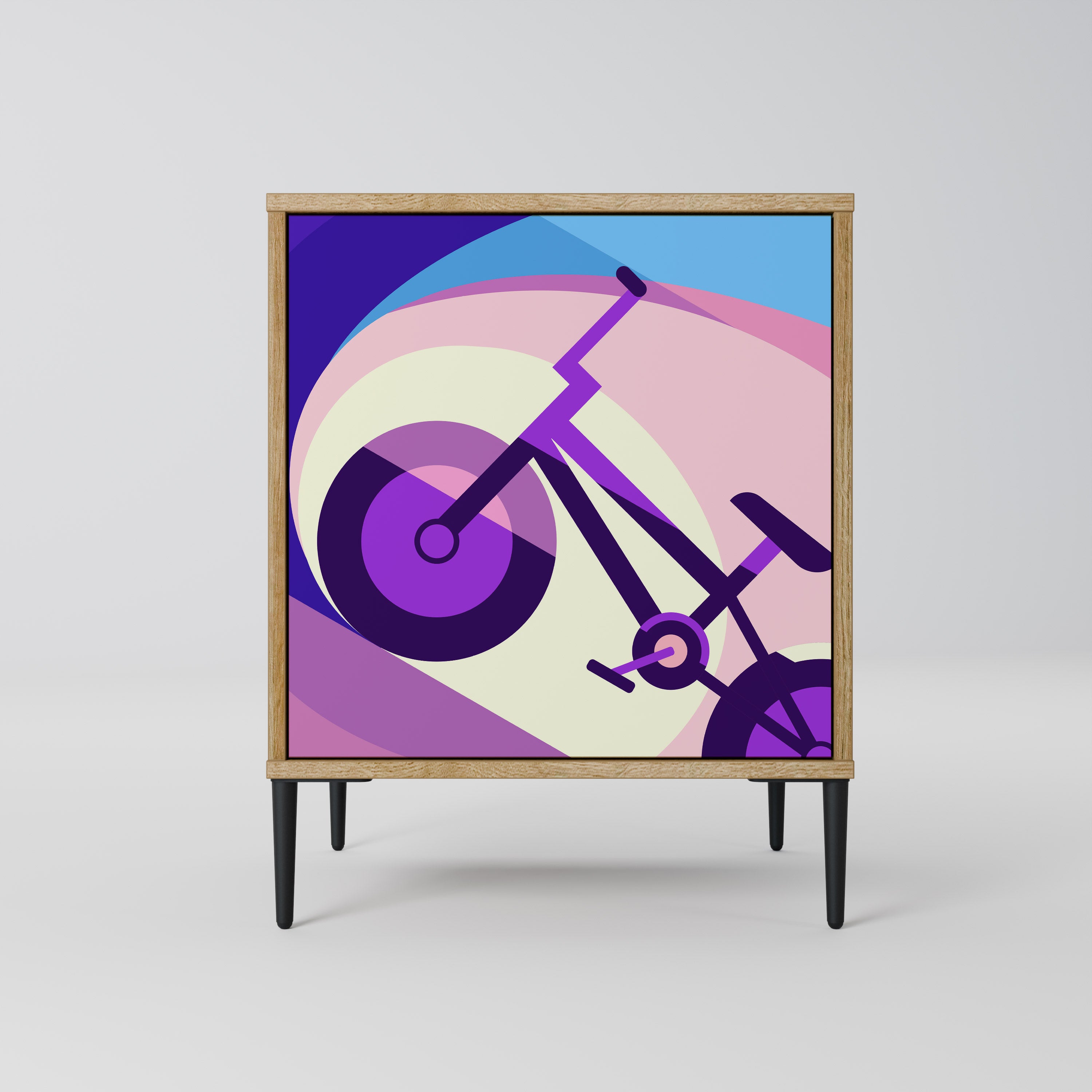 BIKE DREAMS Komoda 1-drzwiowa korpus Dąb Riva