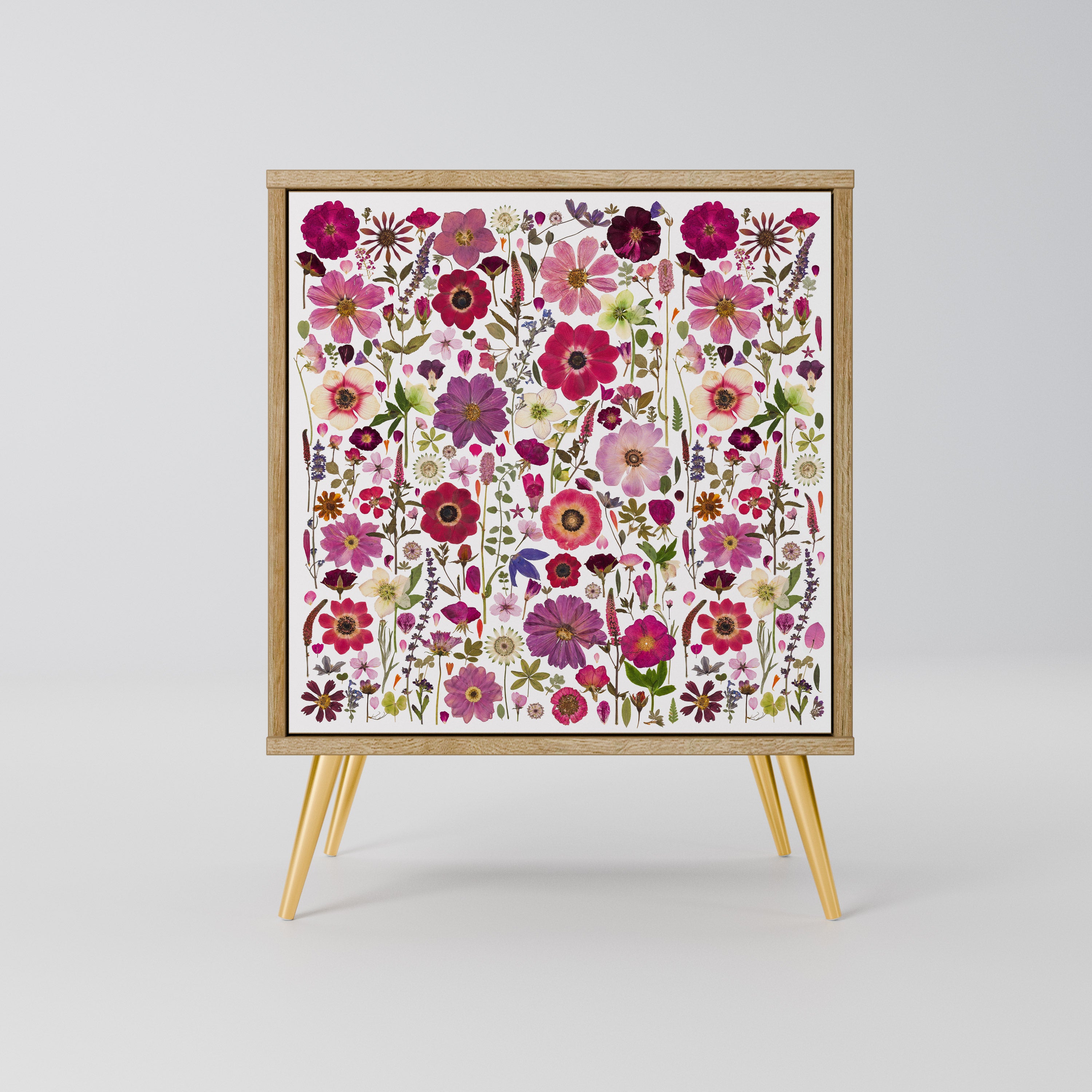 PETAL GARDEN Komoda 1-drzwiowa korpus Dąb Riva